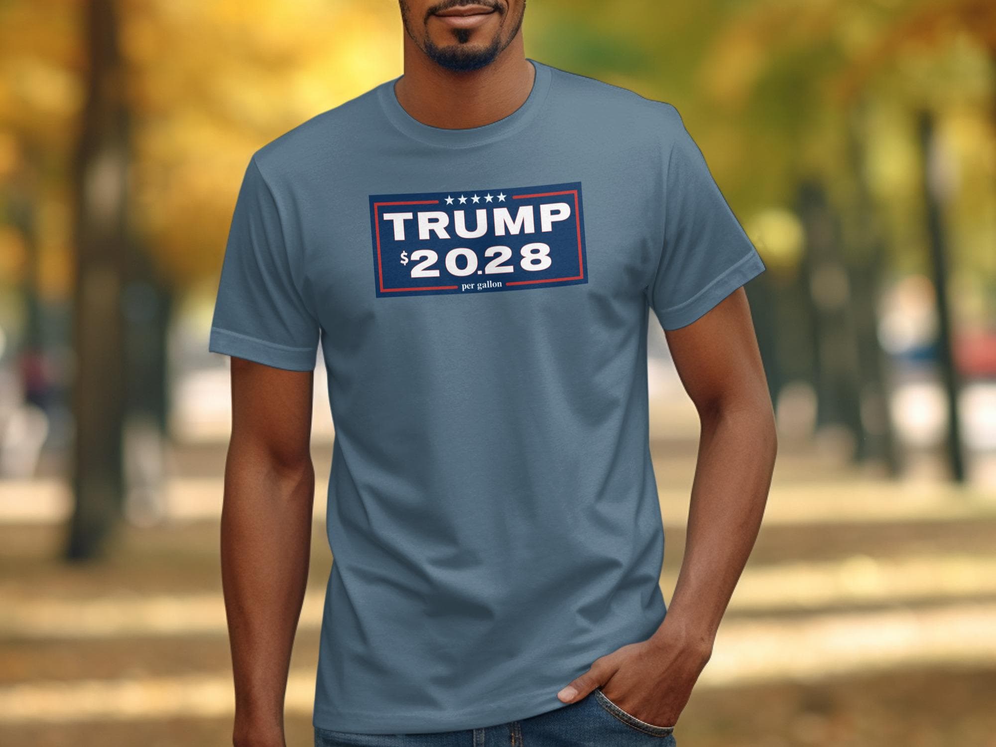 President Trump 20.28(per gallon) Political Humor Shirt Anti Trump Tee High gas prices Are we great yet Felon rapist in chief Anti Maga Gift - image 3
