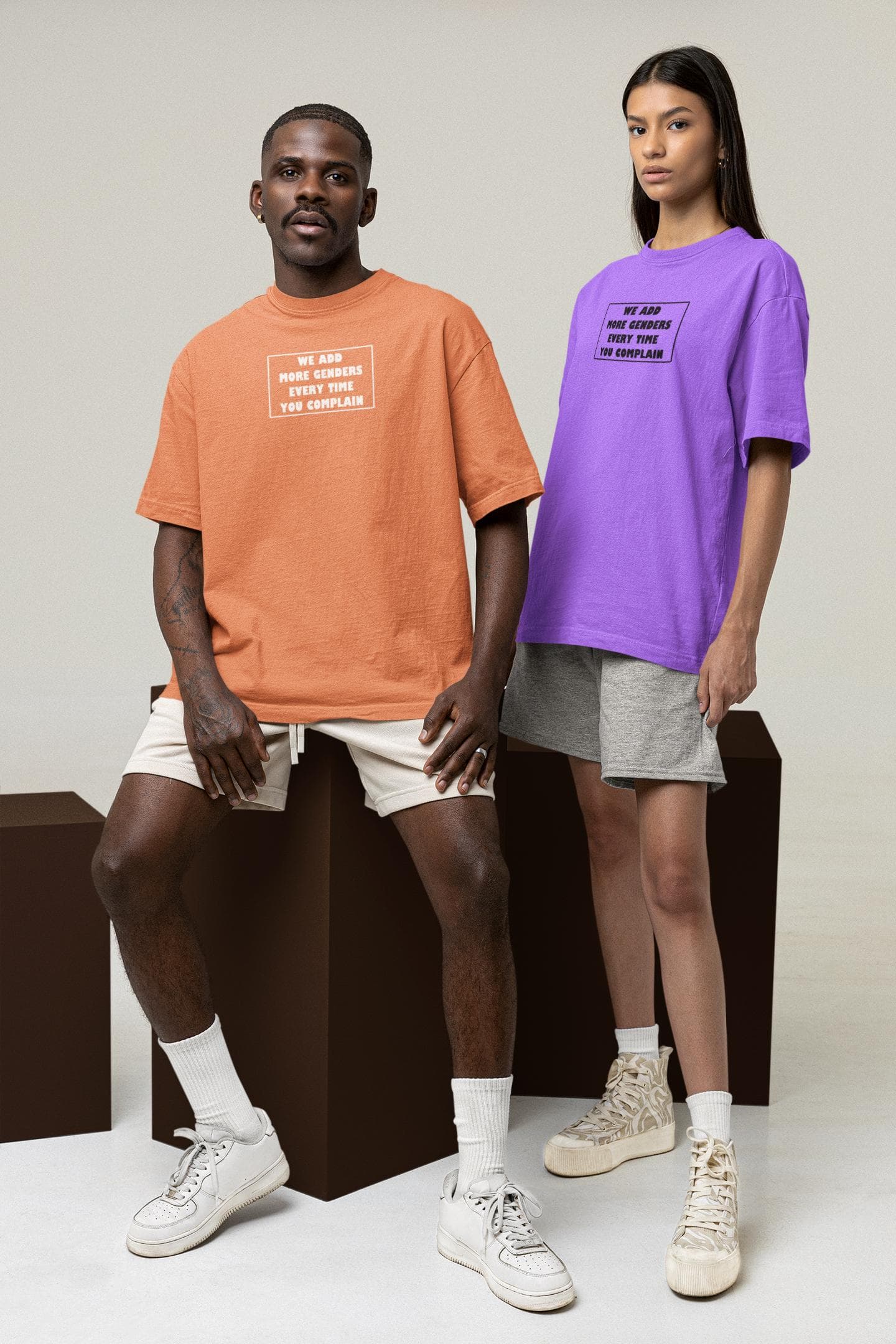 We Add More Genders Every Time You Complain , funny lgbtq gift tee, snarky saying top, perfect for anyone with a little attitude, Gift top - image 5
