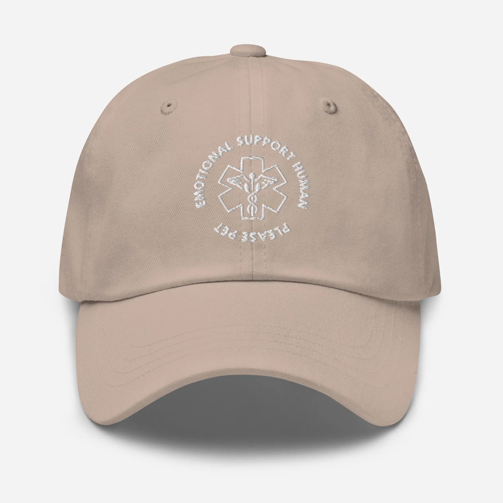 Embroidered Emotional Support Human PLEASE PET Hat. Is Your Human a Service Human? Emotional Support Matters Cap. 10 colors-16 font colors! - image 5