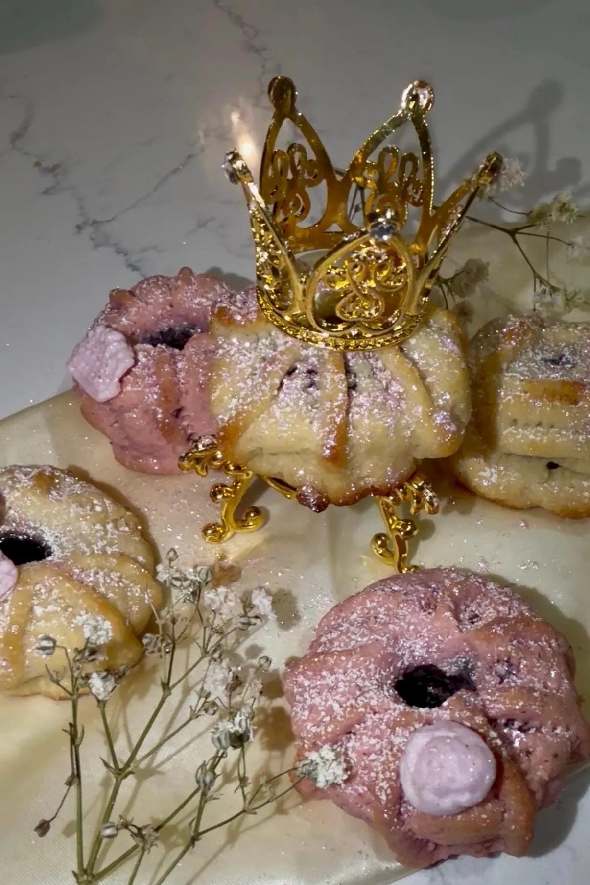 Princess Glitter Mamoul date cookies arabic cookies ramadan cookies eid cookies arabic Christmas cookies easter mamool cookies