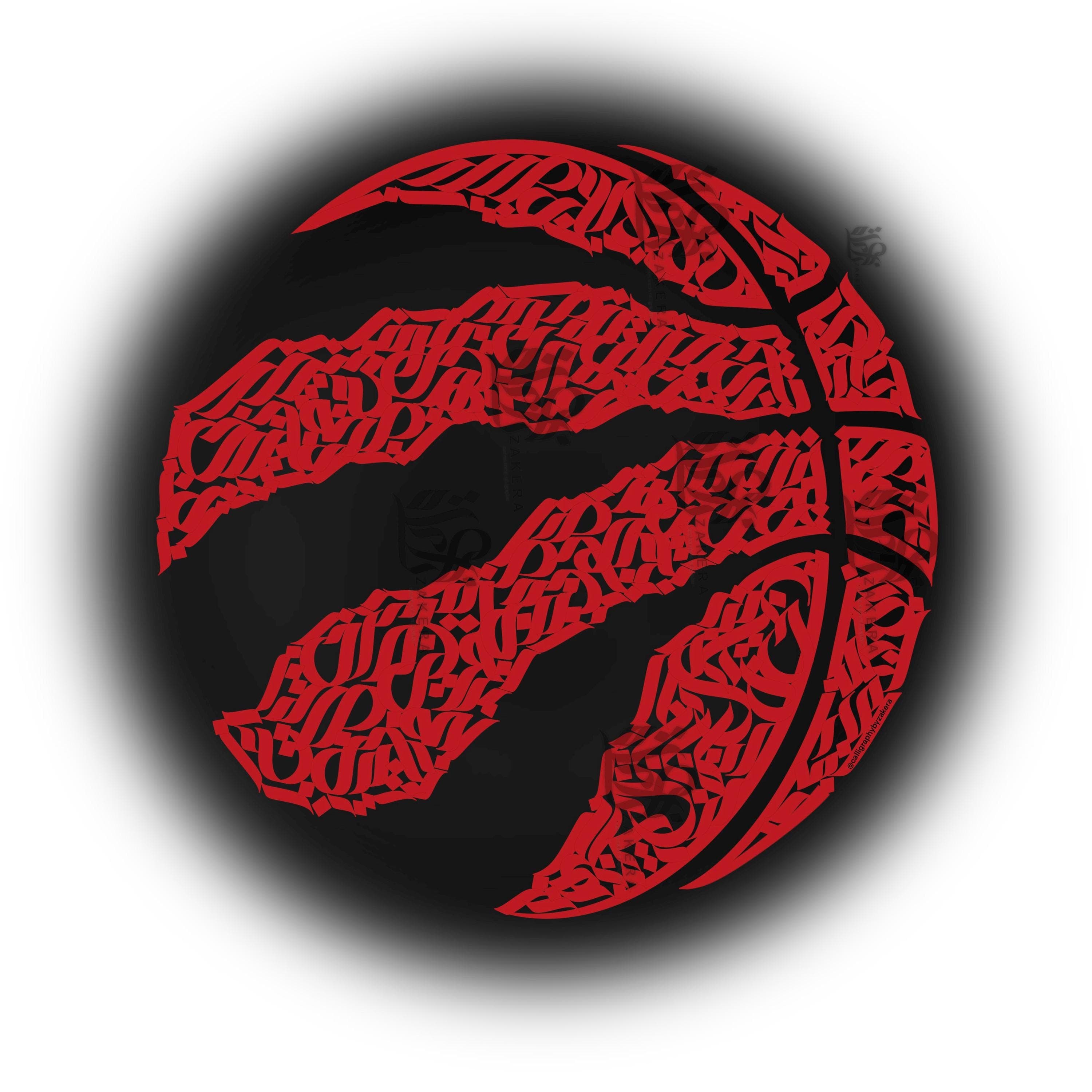 Raptors Logo Calligraphy Hoodie or T-shirt - image 4