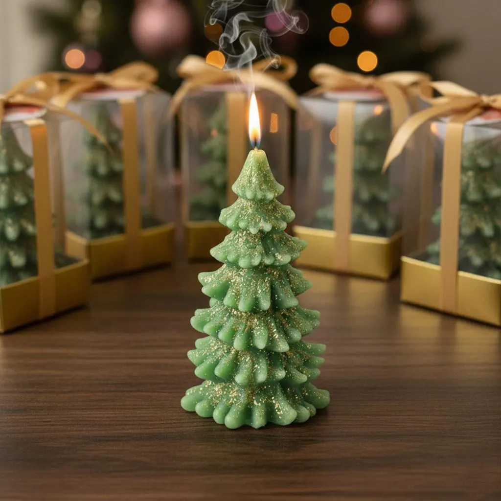 christmas decorations christmas candle bulk christmas gifts christmas table decorations christmas favors mini christmas tree christmas favours mini candles Bulk Christmas Candles, Happy Holiday, Xmas, Noel tree candle Favor - Home Decoration, Ornament, Table Decoration