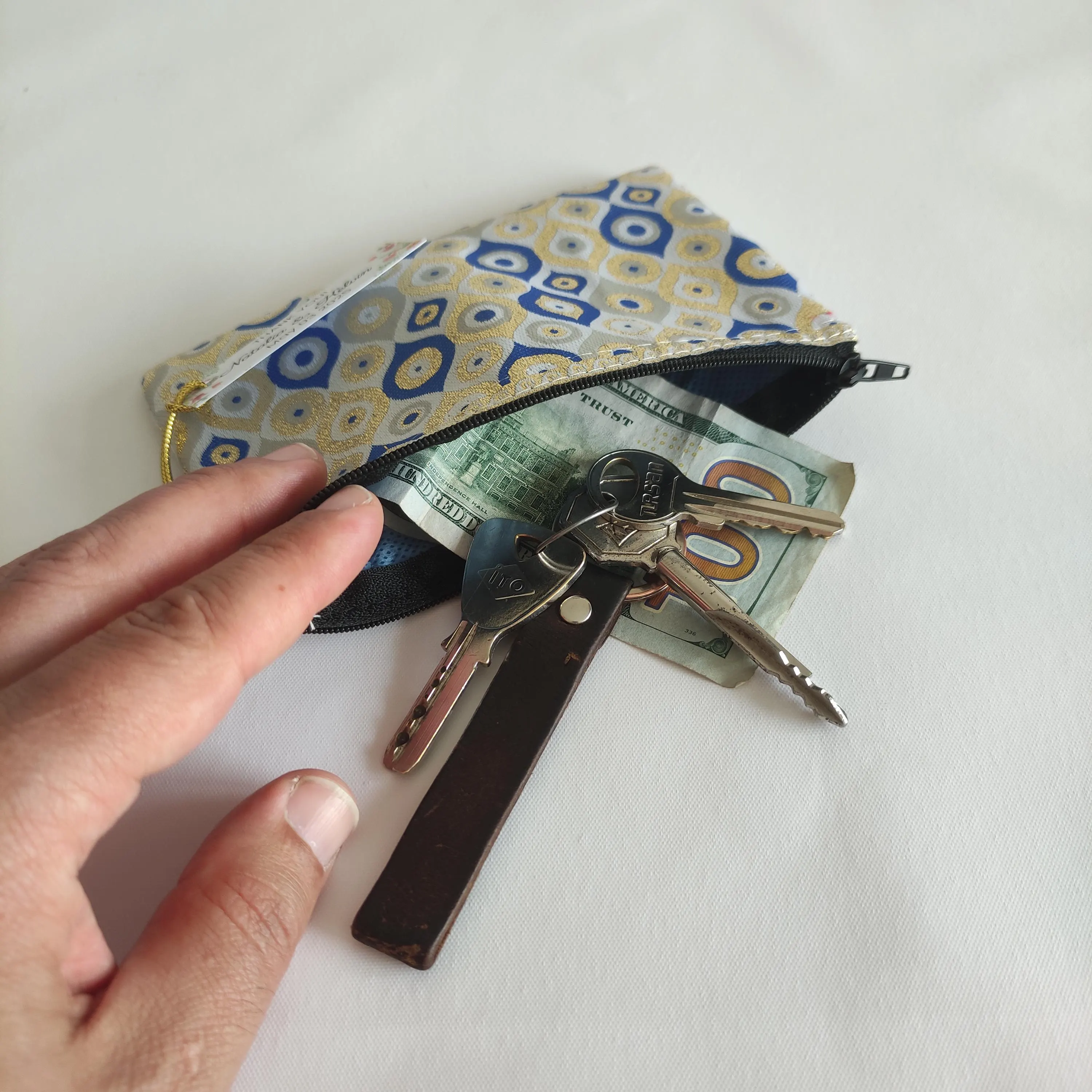 Turkish Wallet Wedding Favors: Rustic Henna Party Gift - image 5