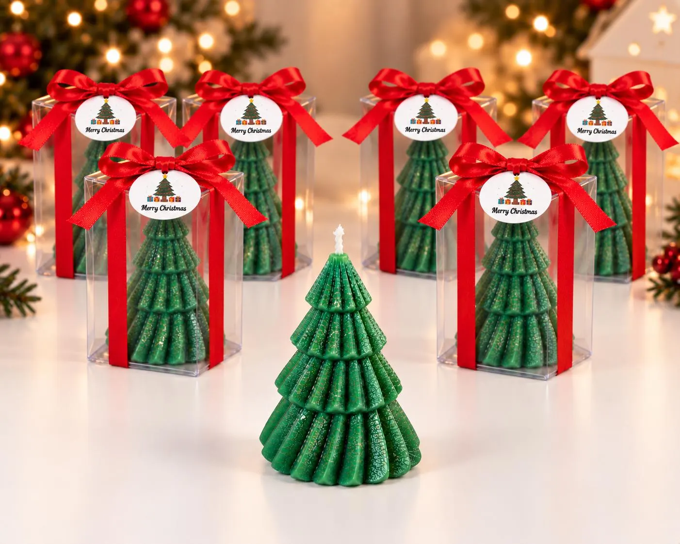 christmas decorations christmas candle bulk christmas gifts christmas table decorations christmas favors mini christmas tree christmas favours mini candles Bulk Christmas Candles, Happy Holiday, Xmas, Noel tree candle Favor - Home Decoration, Ornament, Table Decoration