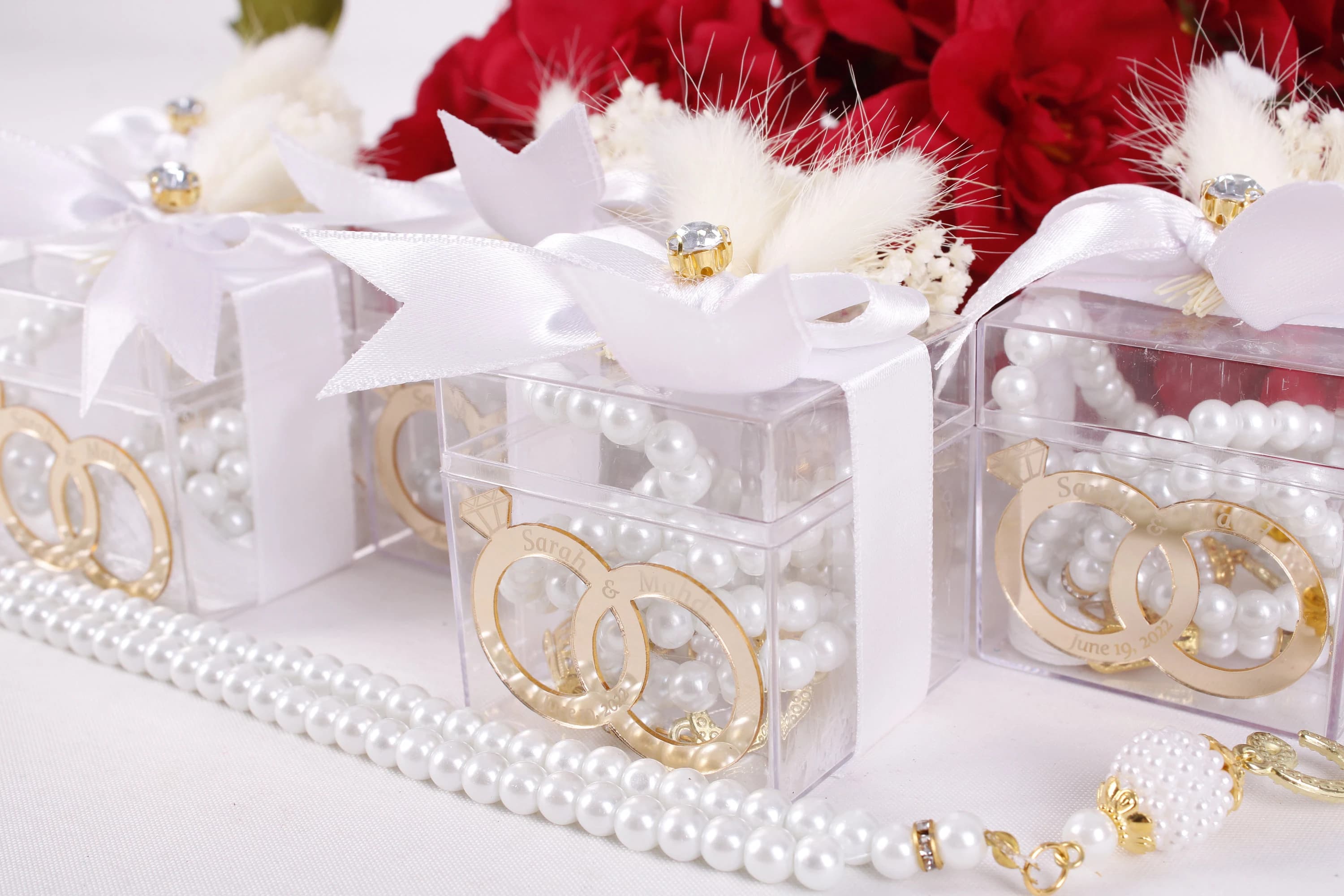 Personalized Prayer Beads Tasbeeh Masbaha Favor, Nikkah Favors, Muslim Gifts, Islamic Wedding Favors, Ramadan Eid, Mawlid Baby Shower Party