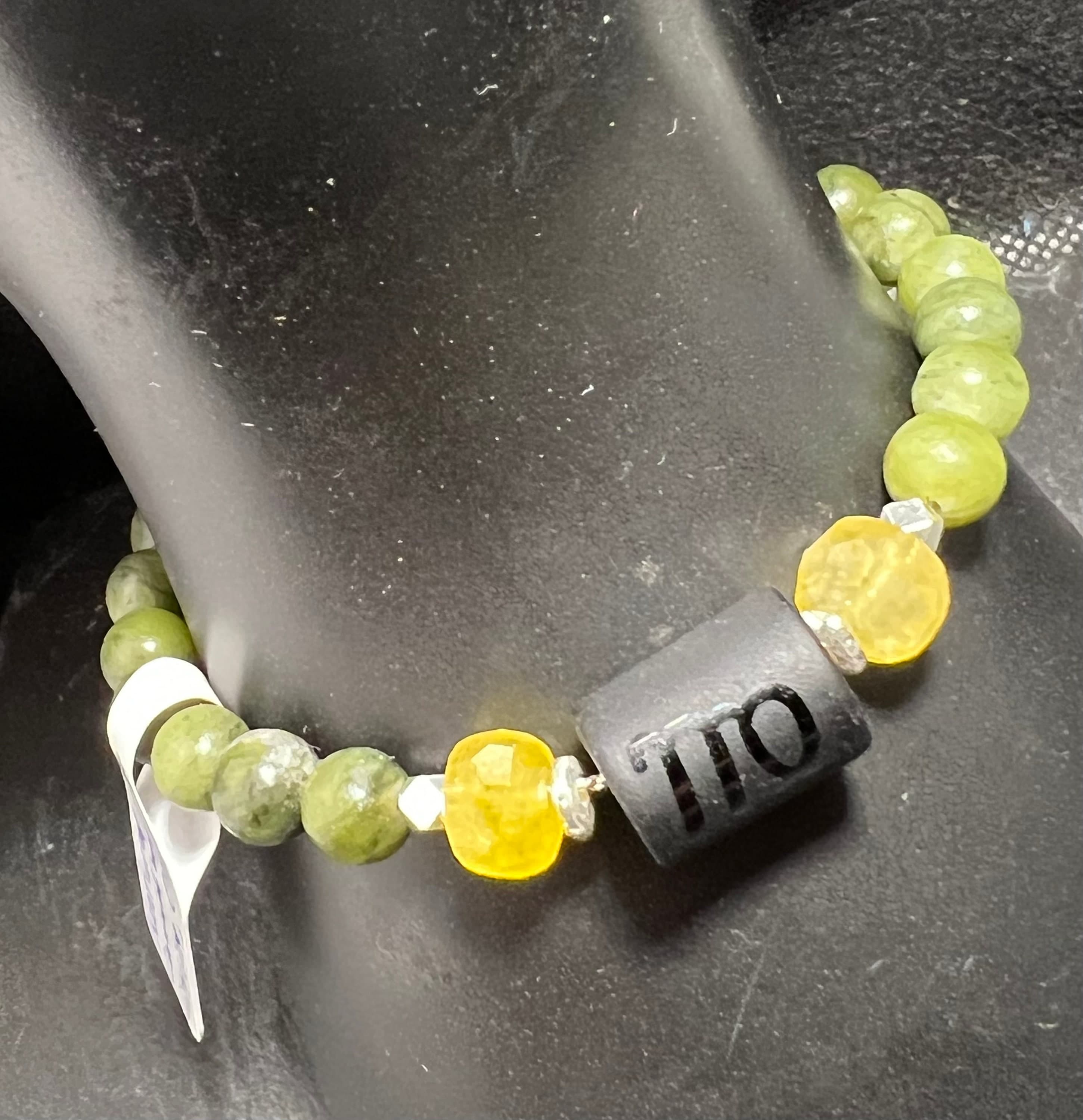jade citrine virgo bracelet armbandzodiac sternzeichen jungfrau armband edelsteine 925 silber