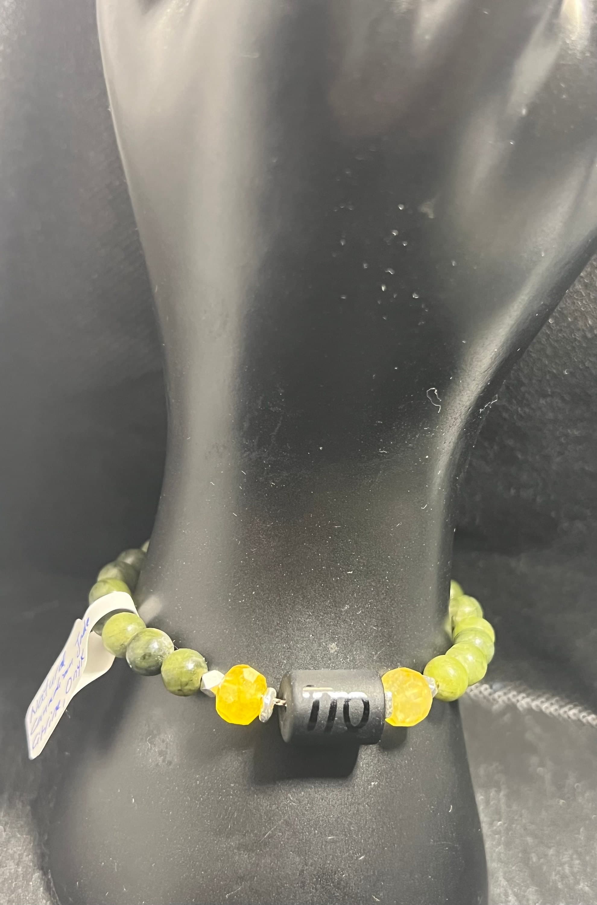 jade citrine virgo bracelet armbandzodiac sternzeichen jungfrau armband edelsteine 925 silber