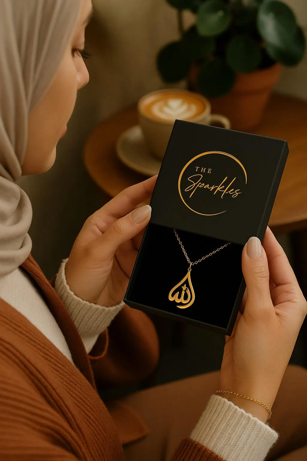 18K Gold Plated Allah Pendant Necklace: Islamic Religious Jewelry - image 2