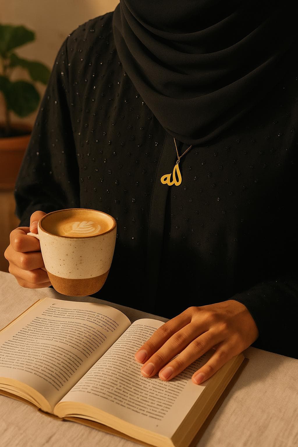 18K Gold Plated Allah Necklace: Islamic Religious Pendant - image 5