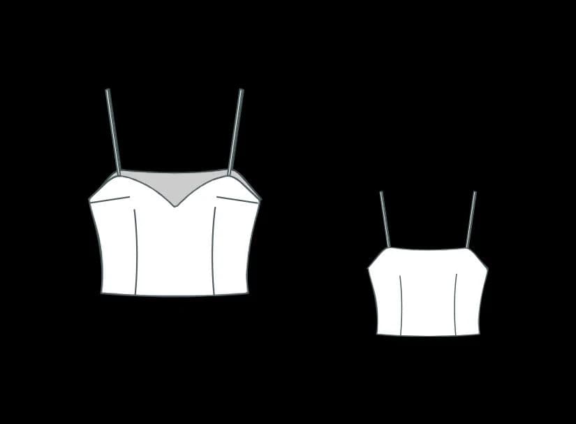 Boho Summer Two Piece Sewing Pattern | Short Top and Long Skirt PDF  2 - 30 A4/A0 - image 3