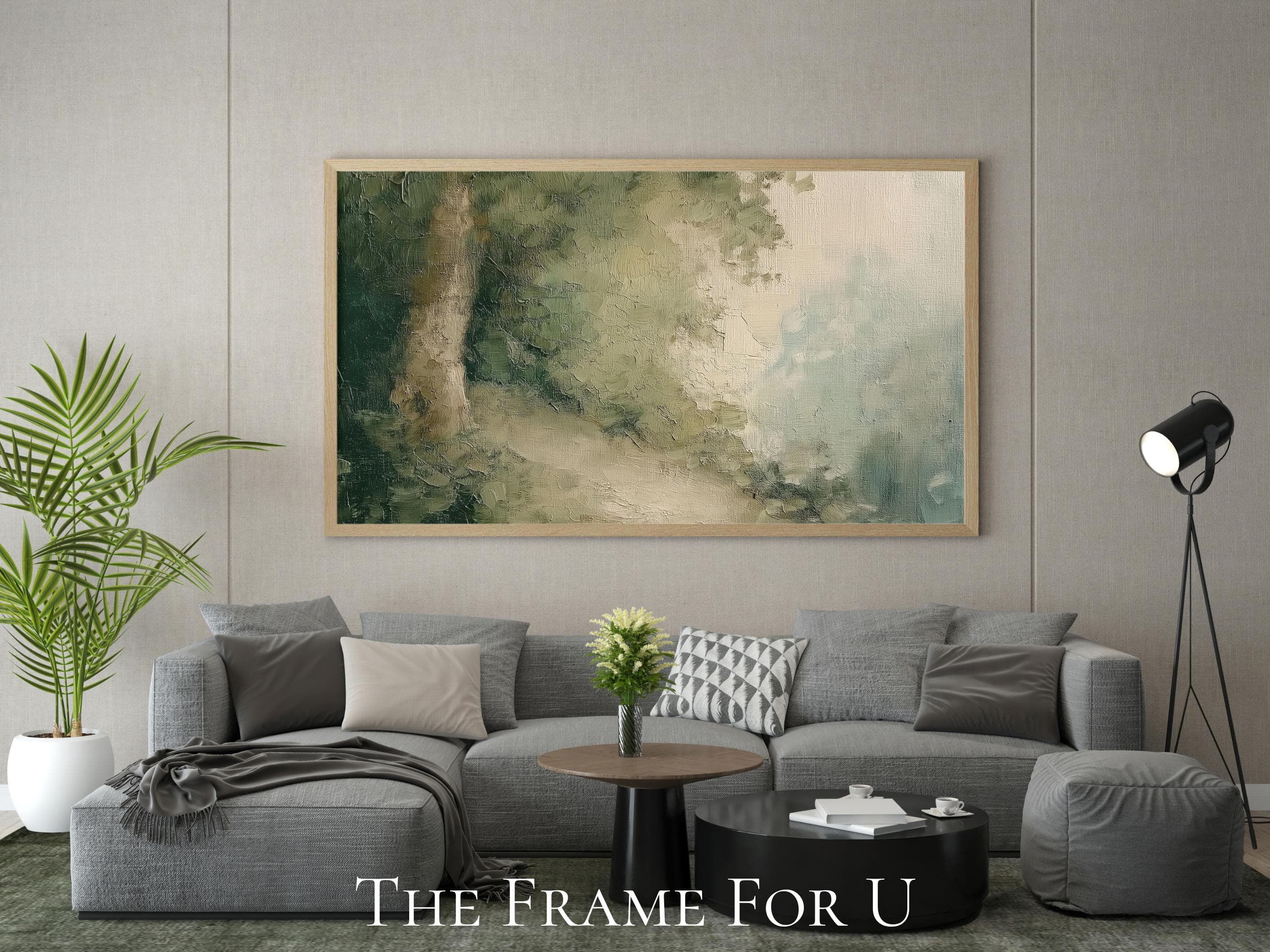 Samsung Frame TV Art, Serene Summer Landscape Art for Television Display, Digital Download | TV0286 - image 5