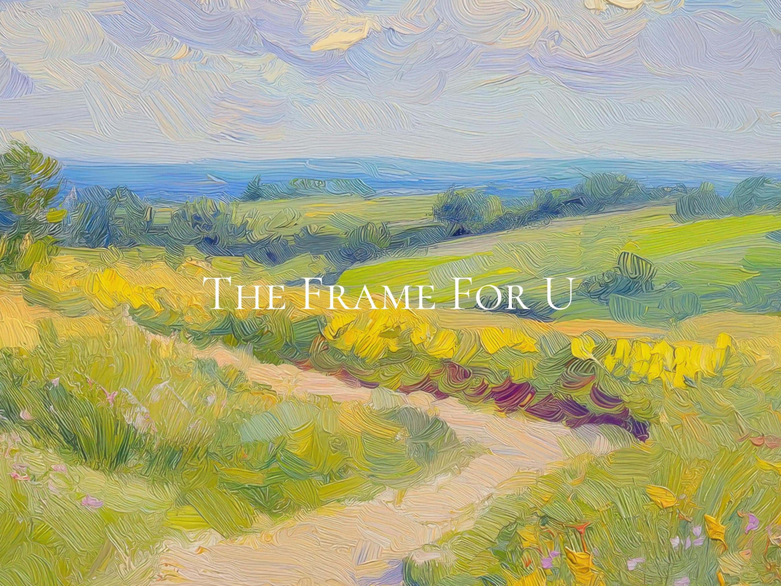 Wildflower Meadow Samsung Frame TV Art, Countryside Landscape (Digital Download) TV0283 - image 3