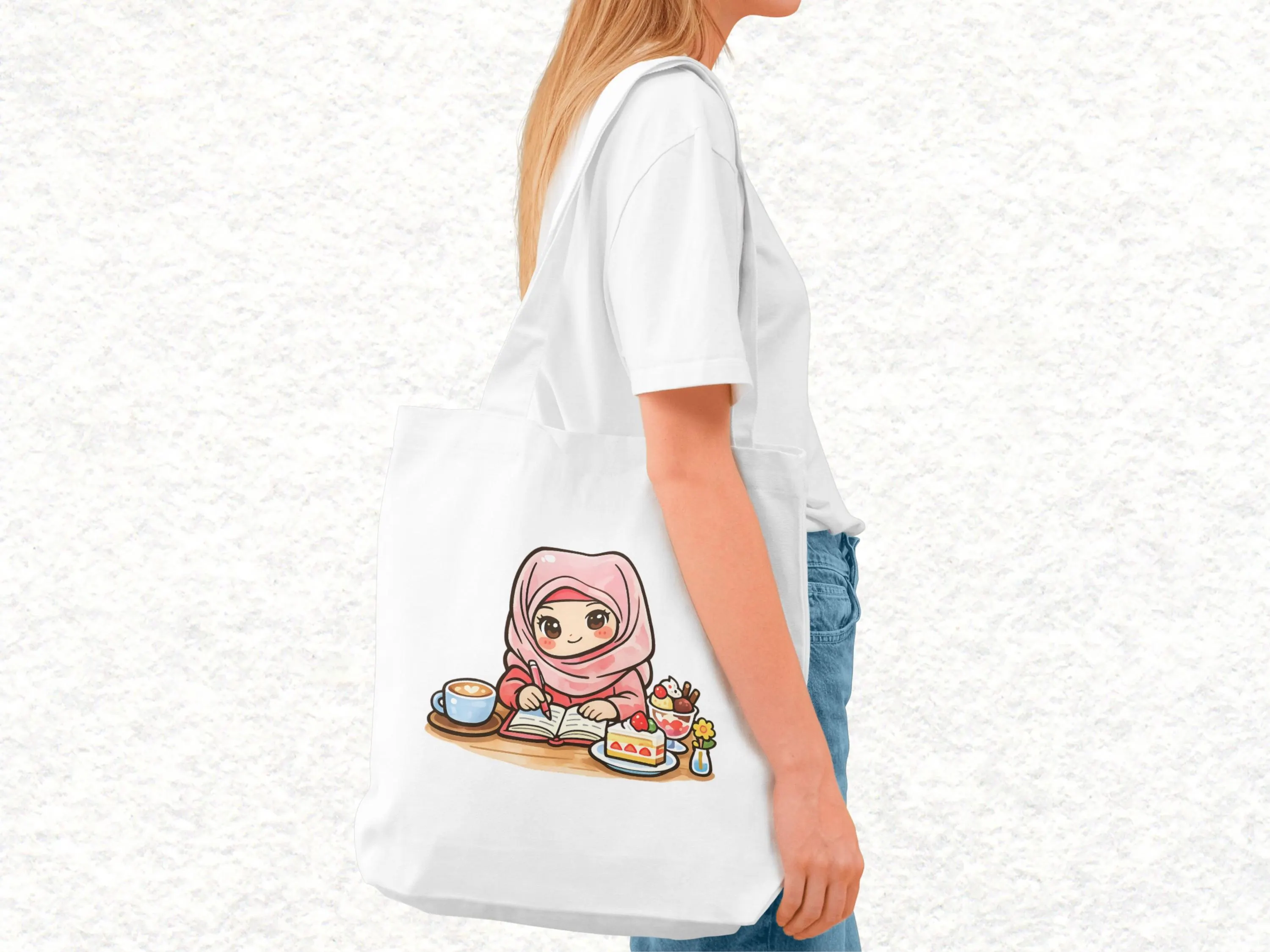 Self care muslimah reading book clipart
Cute muslim woman relaxing PNG illustration
Kawaii hijab girl lifestyle clipart set
Muslimah wellness and self care artwork
Hijab girl pastel watercolour illustration
Muslim self care clipart for planners
Kawaii islamic girl transparent PNG
Muslimah cozy self care digital art