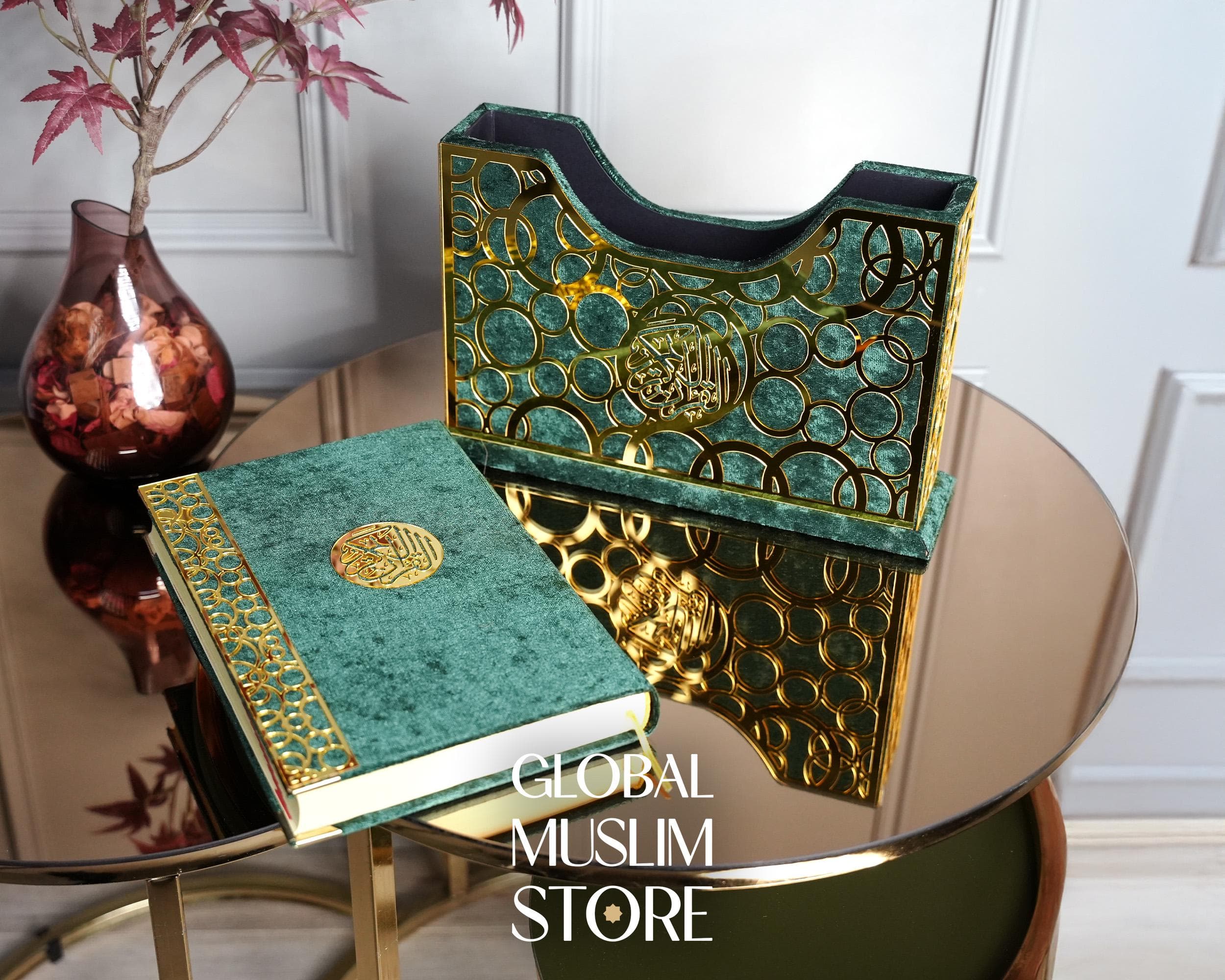 Quran | Velvet Quran Gift, Easy to Read Arabic Quran with Luxury Book Case Set | Islamic Presents | Muslim Gift İdeas | Islamic Gift - image 3
