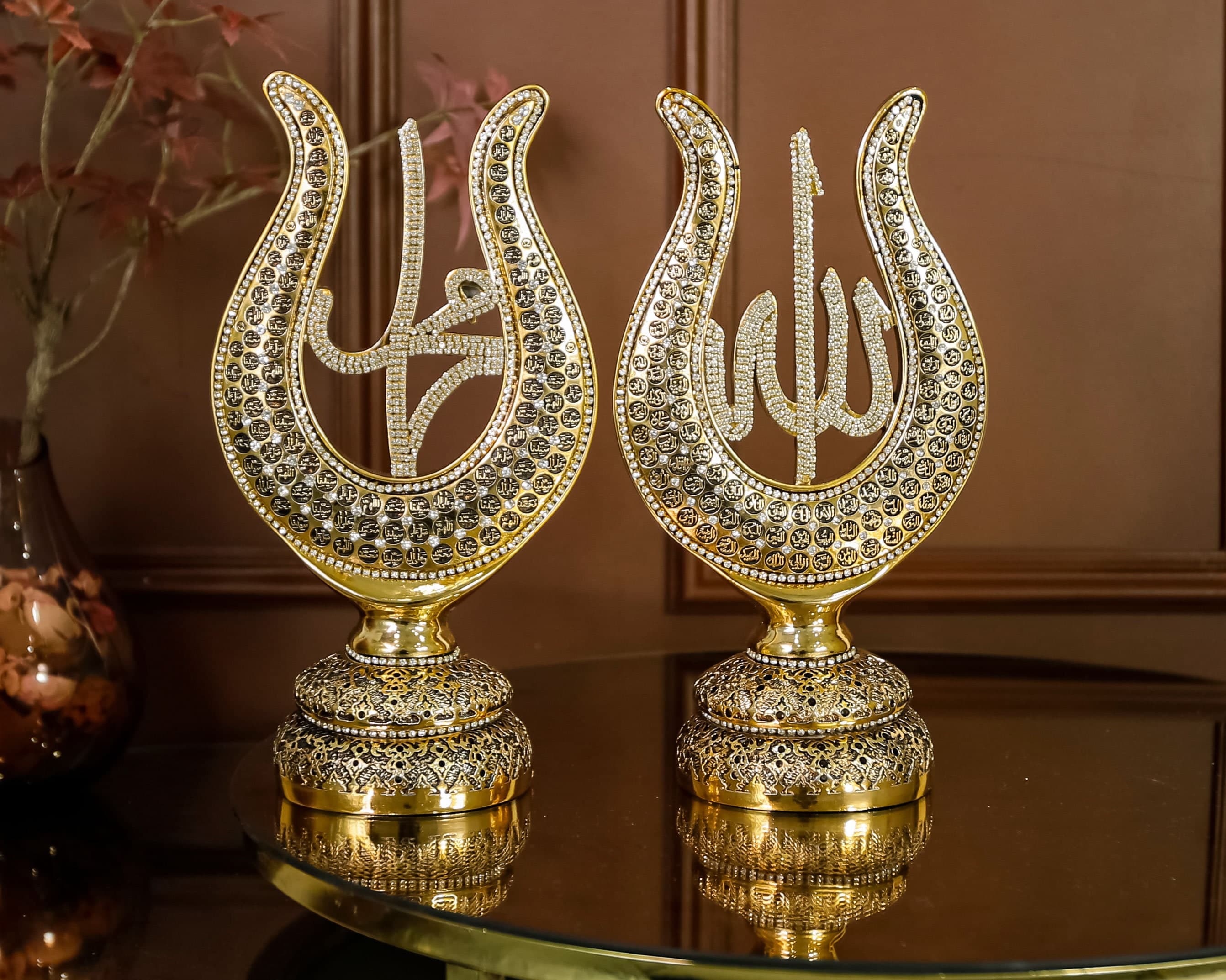 Esmaul Husna Allah Mohammad Trinket, Islamic Artwork, Arabic Calligraphy, Islamic Presents, Muslim Presents, Muslim Decor - image 4