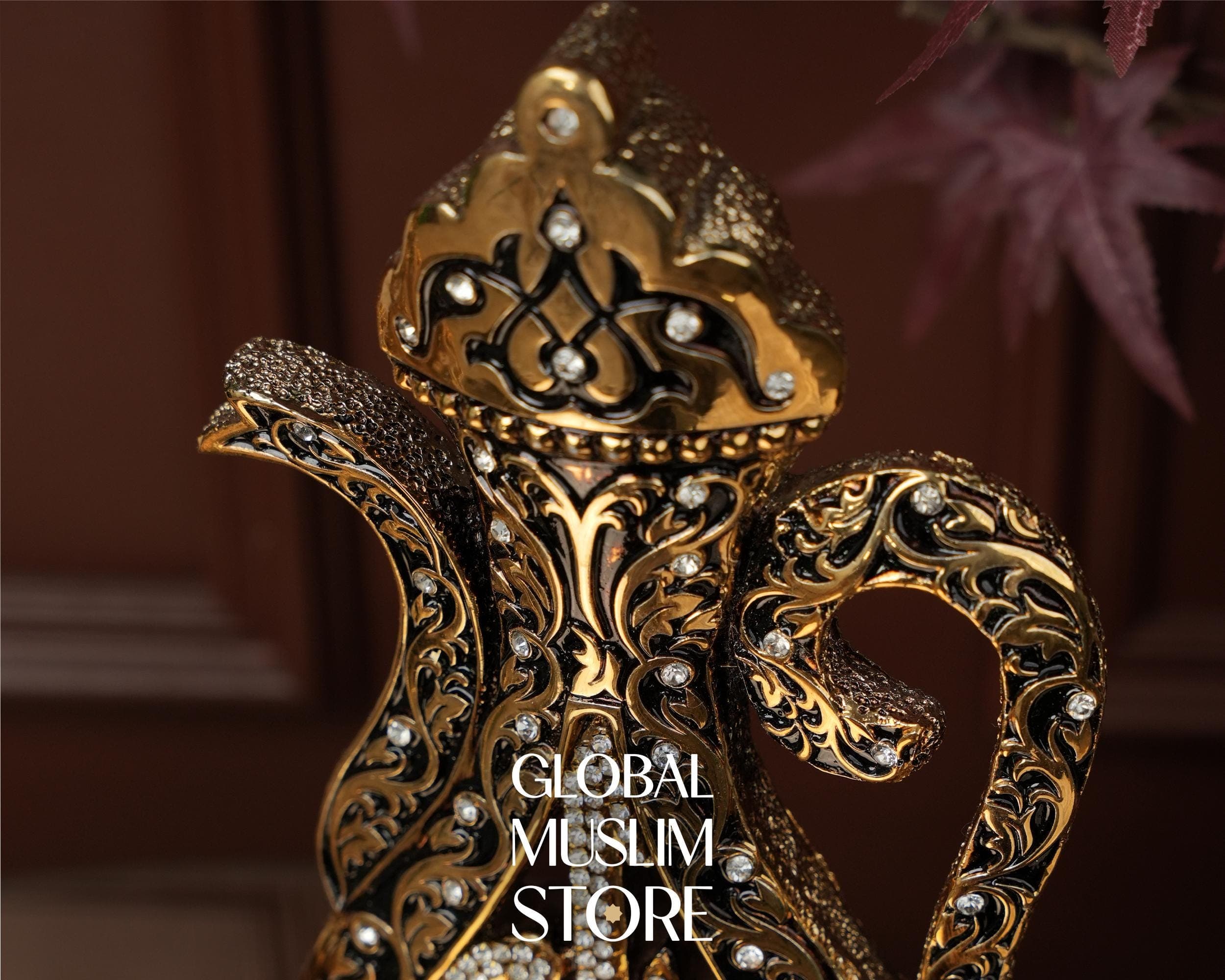 Allah Mohammad Art, Islamic Home Decor, Muslim Decor, Gift For Muslim, Luxury Islamic Tabletop Decoration, Islamic Calligraphy Figurine - image 4