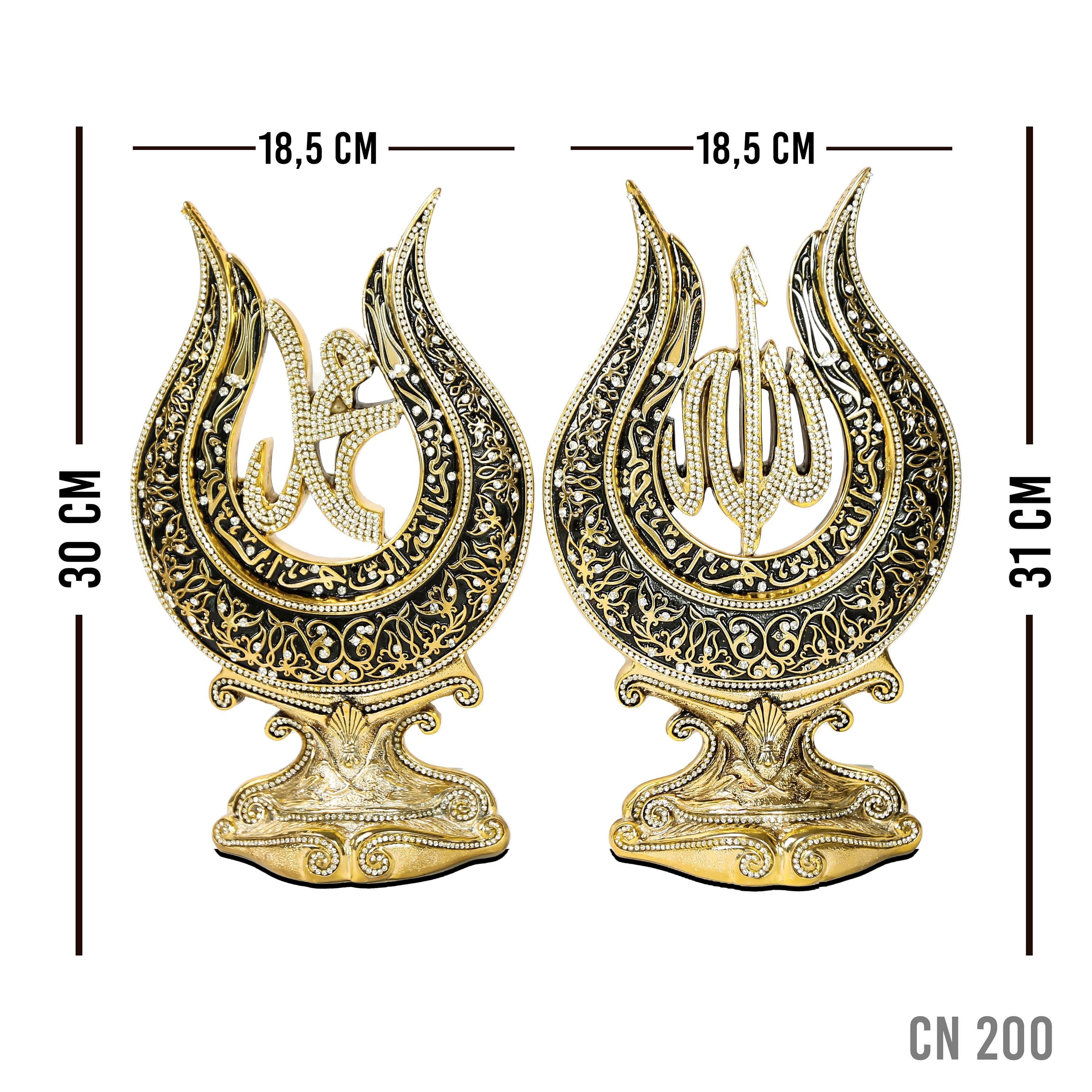 Tulips And Words Islamic Trinket, Islamic Artwork, Modern Islamic Art, Muslim Home Decor, Islamic Home Decor, Figurine, Arabic Calligraphy - image 5