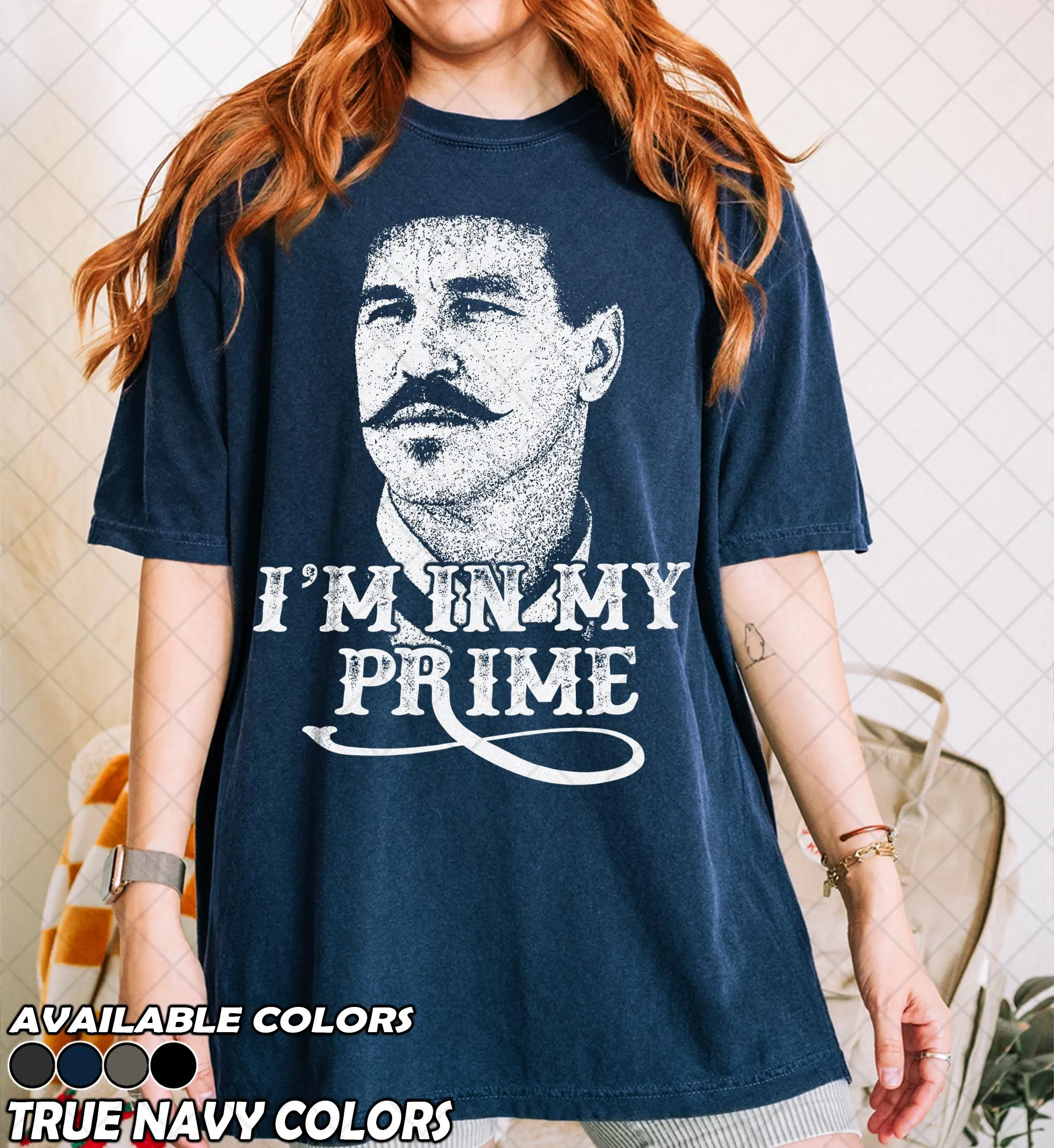 Retro 90s Comfort Colors I'm In My Prime Tombstone Doc T-Shirt, Tombstone Doc Bootleg Fan Tshirt, Gift For Women and Man Unisex T-Shirt - image 4