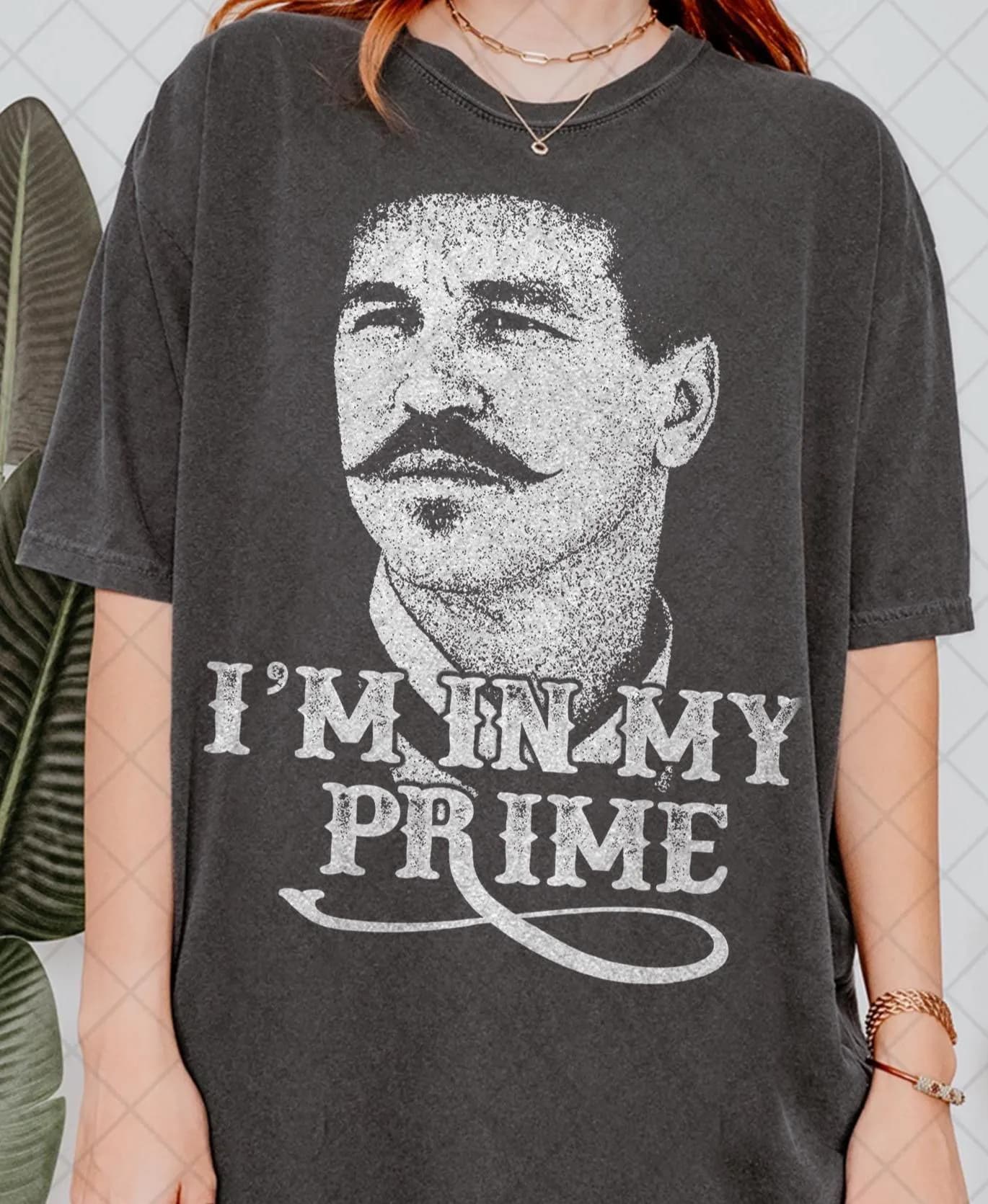 Retro 90s Comfort Colors I'm In My Prime Tombstone Doc T-Shirt, Tombstone Doc Bootleg Fan Tshirt, Gift For Women and Man Unisex T-Shirt
