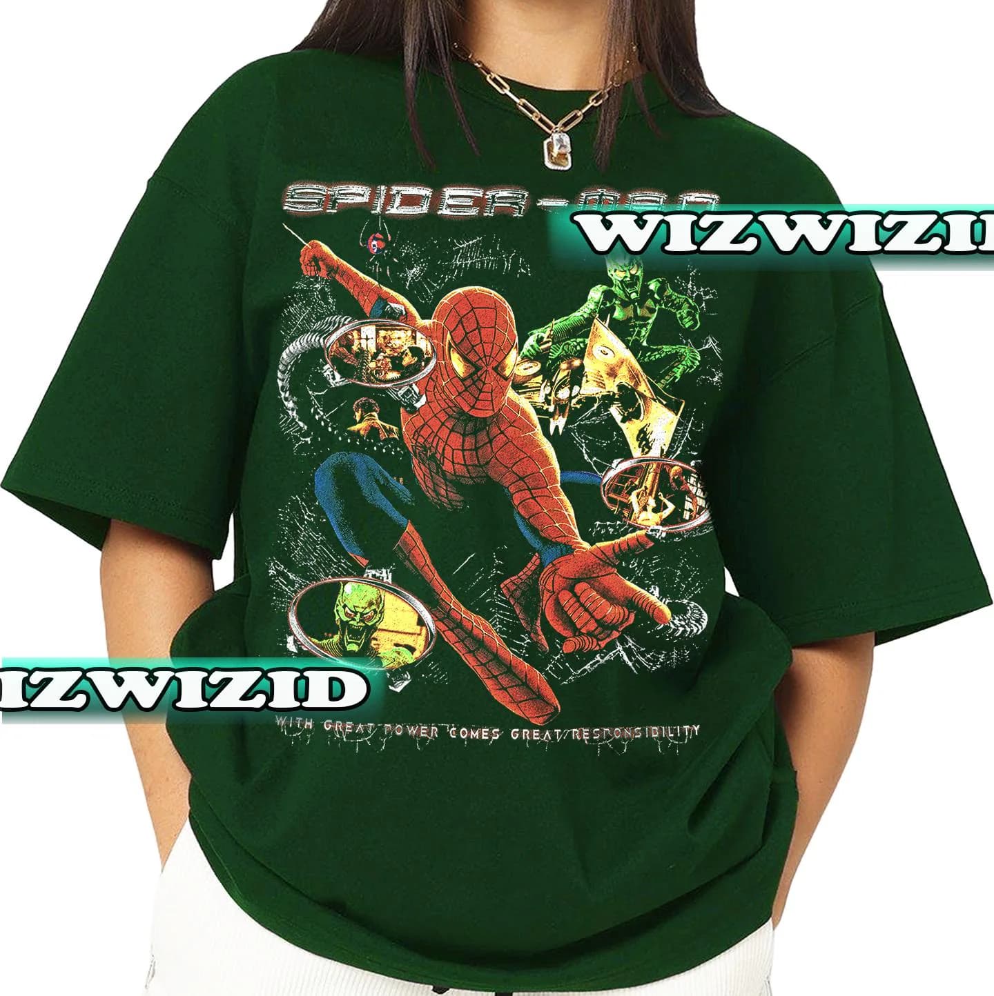 Retro 90's Spider-man Homage T-Shirt, Spider-man Fan Tee Graphic T-Shirt, Gift For Women and Man Unisex T-Shirt - image 5