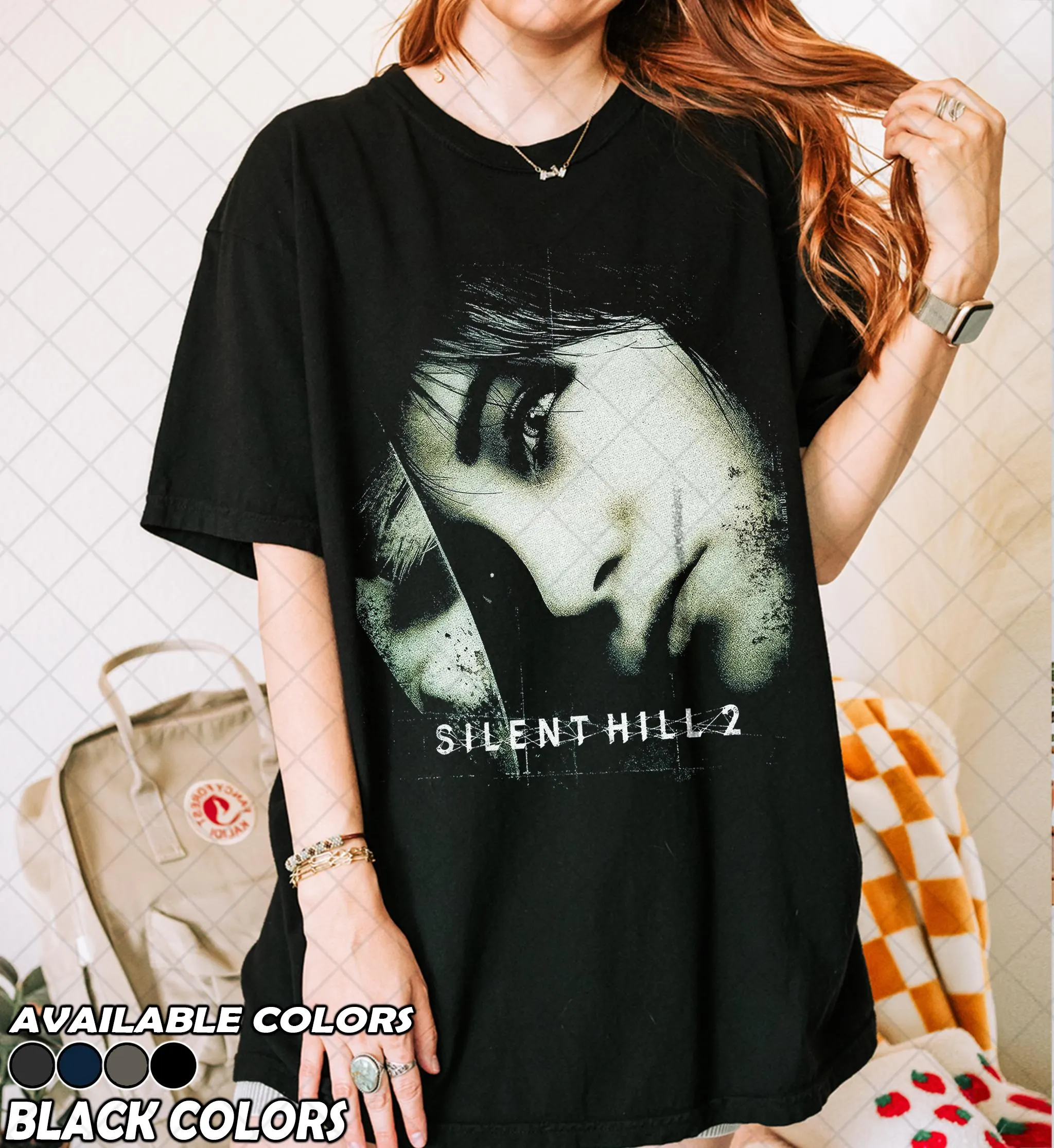 Retro 90's Comfort Colors Style Silent Hill II T-Shirt, James Sunderland T-shirt, Pyramid Head Horror Gaming T-Shirt, Gift For Women and Man - image 3