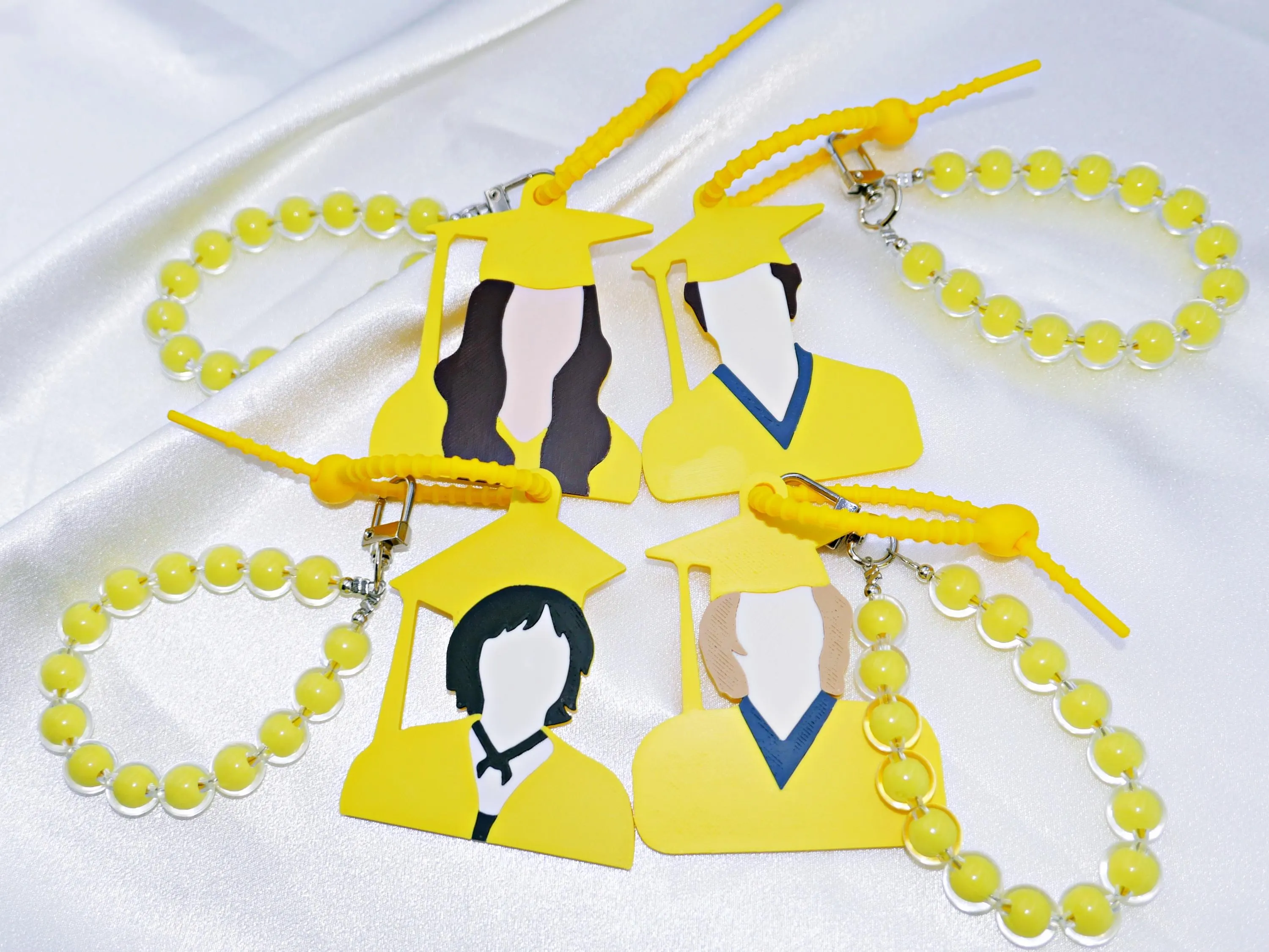 Twilight Eclipse keychain / Couple keychains / Graduation Gifts / Original Design