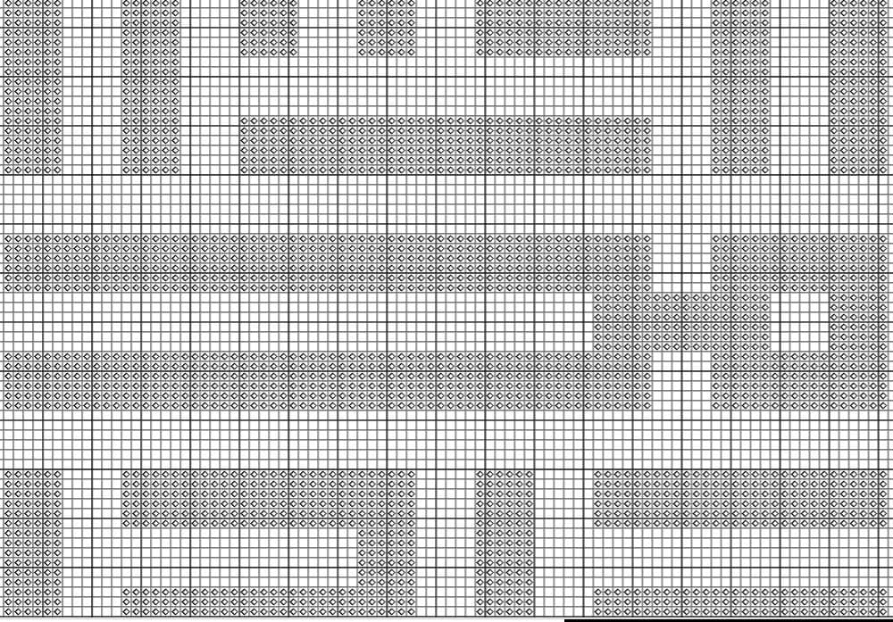 No god but Allah Islamic cross stitch pattern - image 3