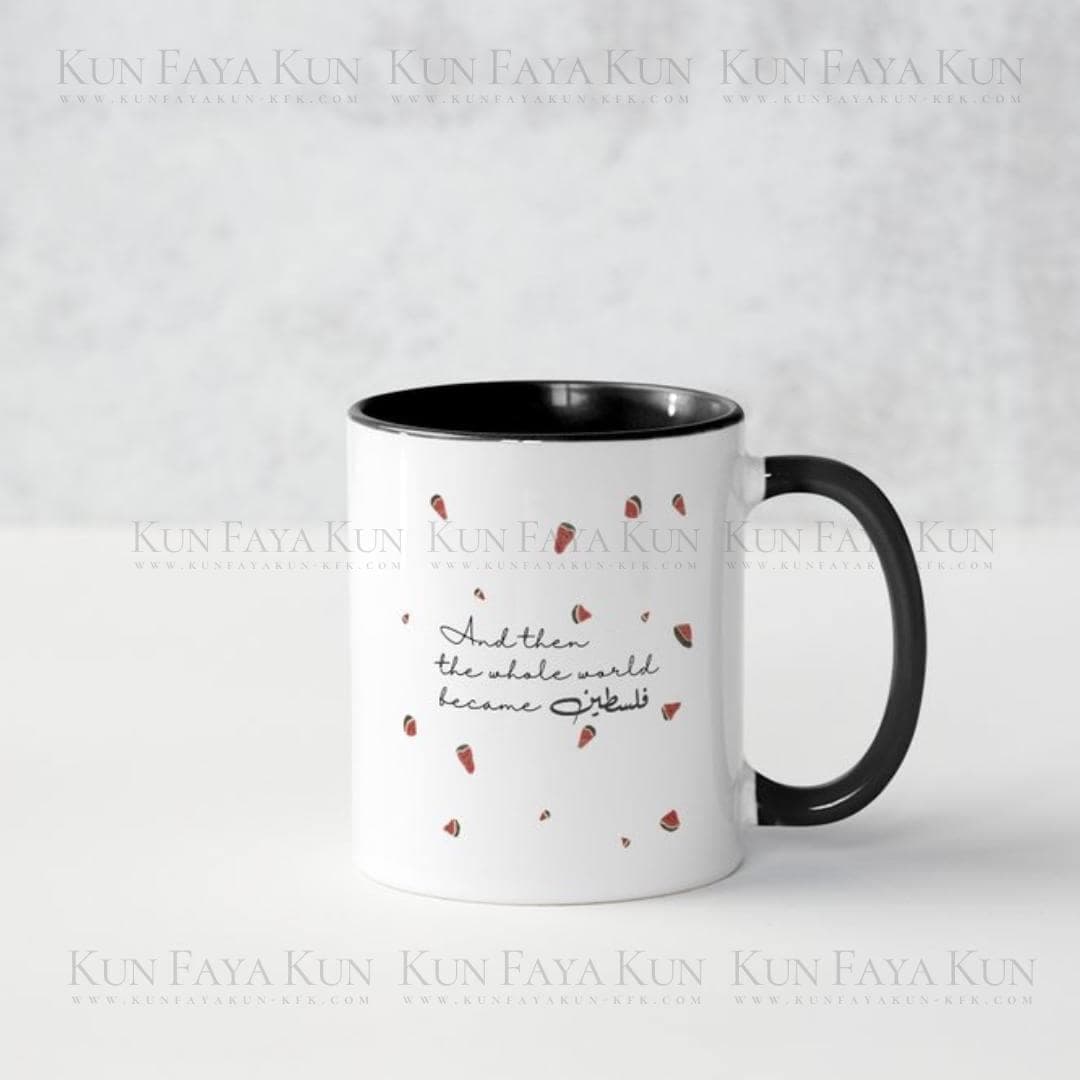 Then The Whole World Became Palestine Mug | Double Sided - image 3