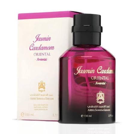 Jasmine Cardamom Perfume 100ml | Luxury Arabic Fragrance | Warm Amber Musk Scent | Long Lasting Eau De Parfum | Islamic Gift for Her