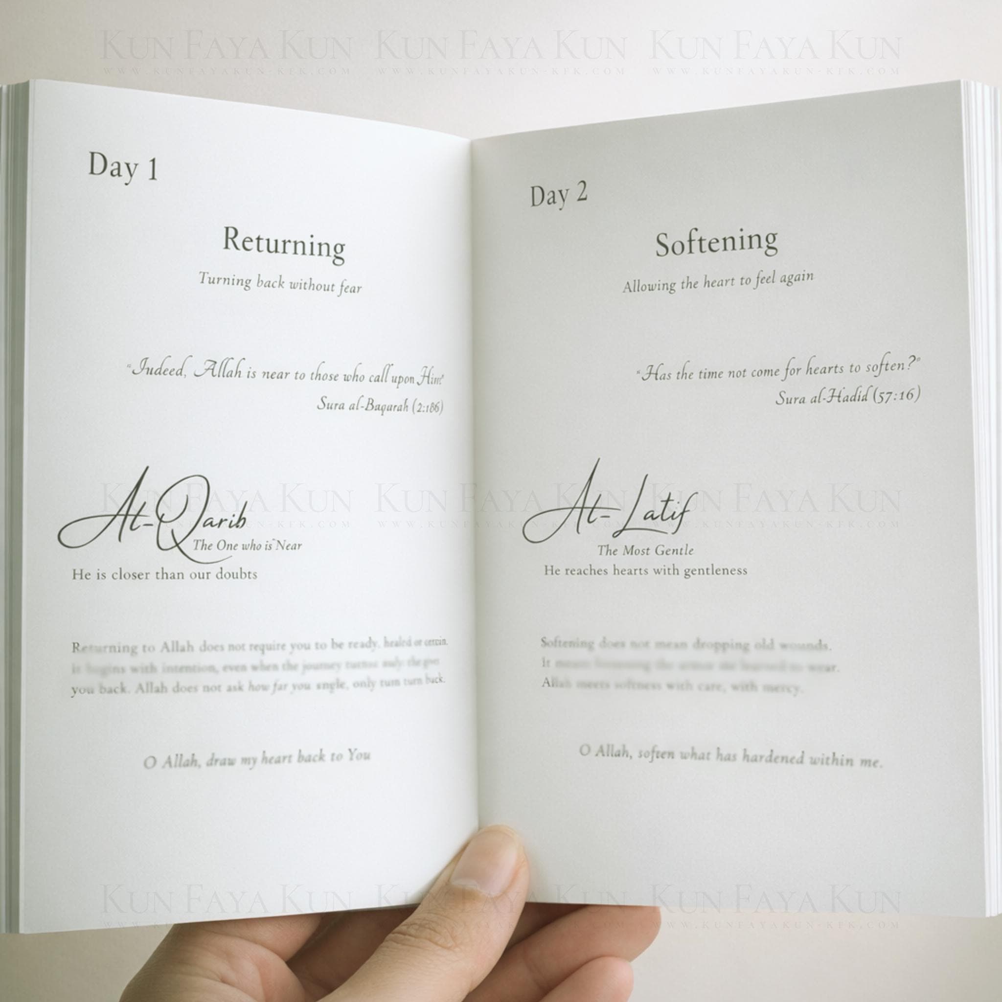 Ramadan Reflection Book | Islamic Spiritual Healing Gift - image 3