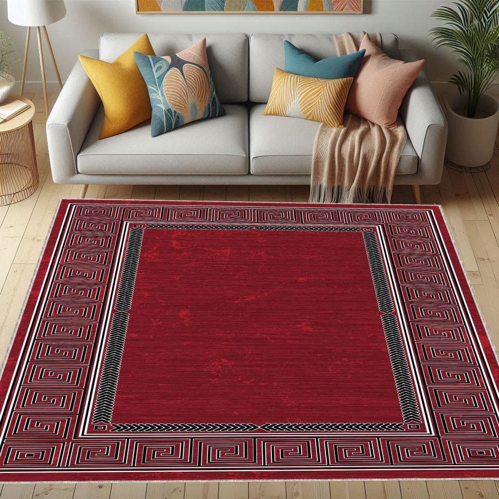 Turkish Motif Rug: Mid Century Modern, Custom Size - image 4
