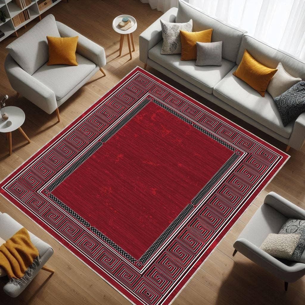 Turkish Motif Rug: Mid Century Modern, Custom Size - image 5