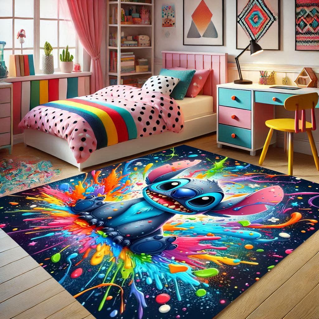 Cartoon Character Rug: Washable Kids Room Doormat - image 5