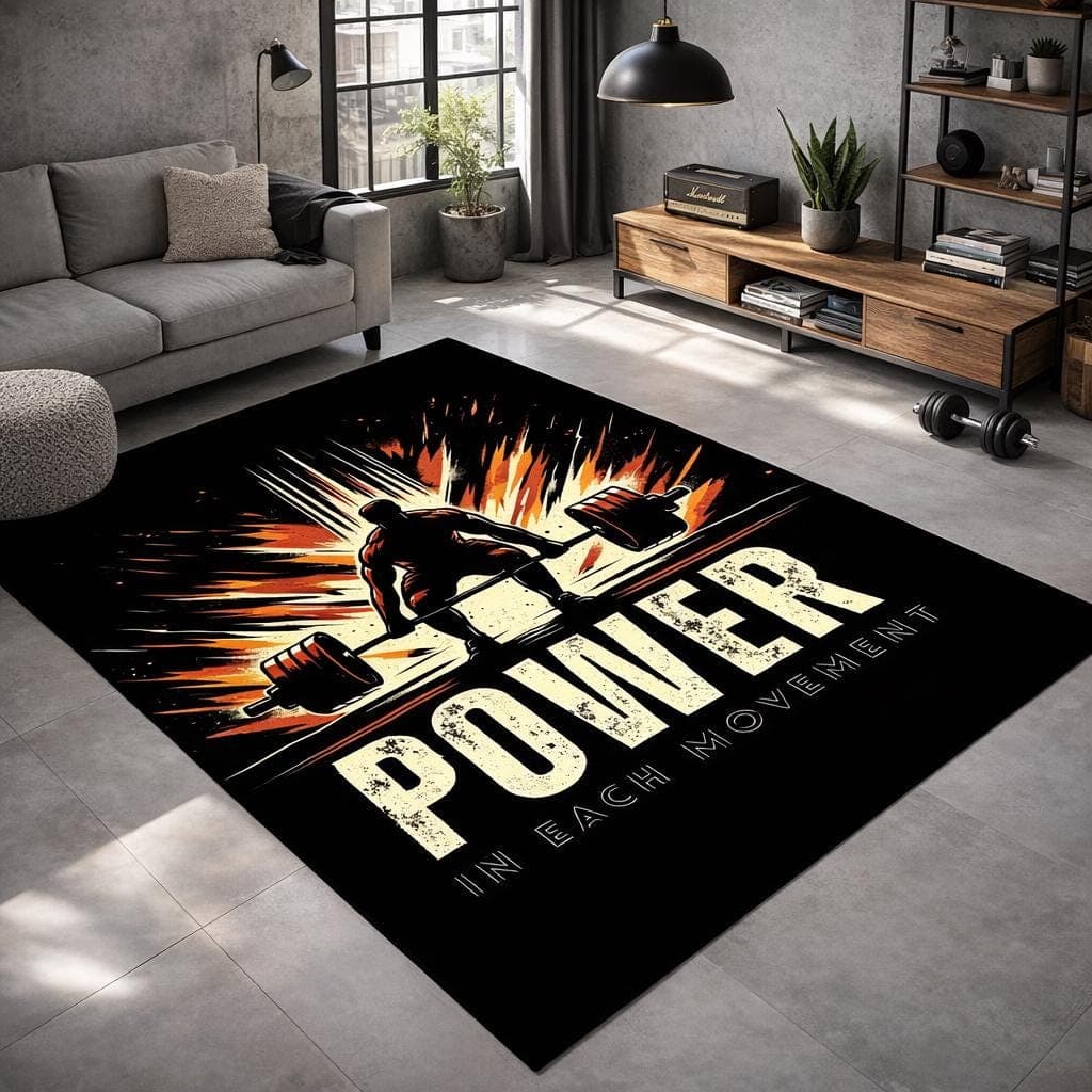 Weightlifting Deadlift Gym Rug, Fitness - image 4