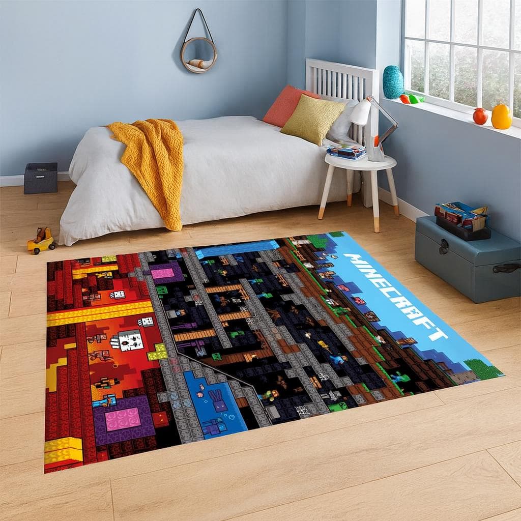 Cartoon Character Rug: Washable Kids Room Doormat,Most Popular Play Carpet - image 4