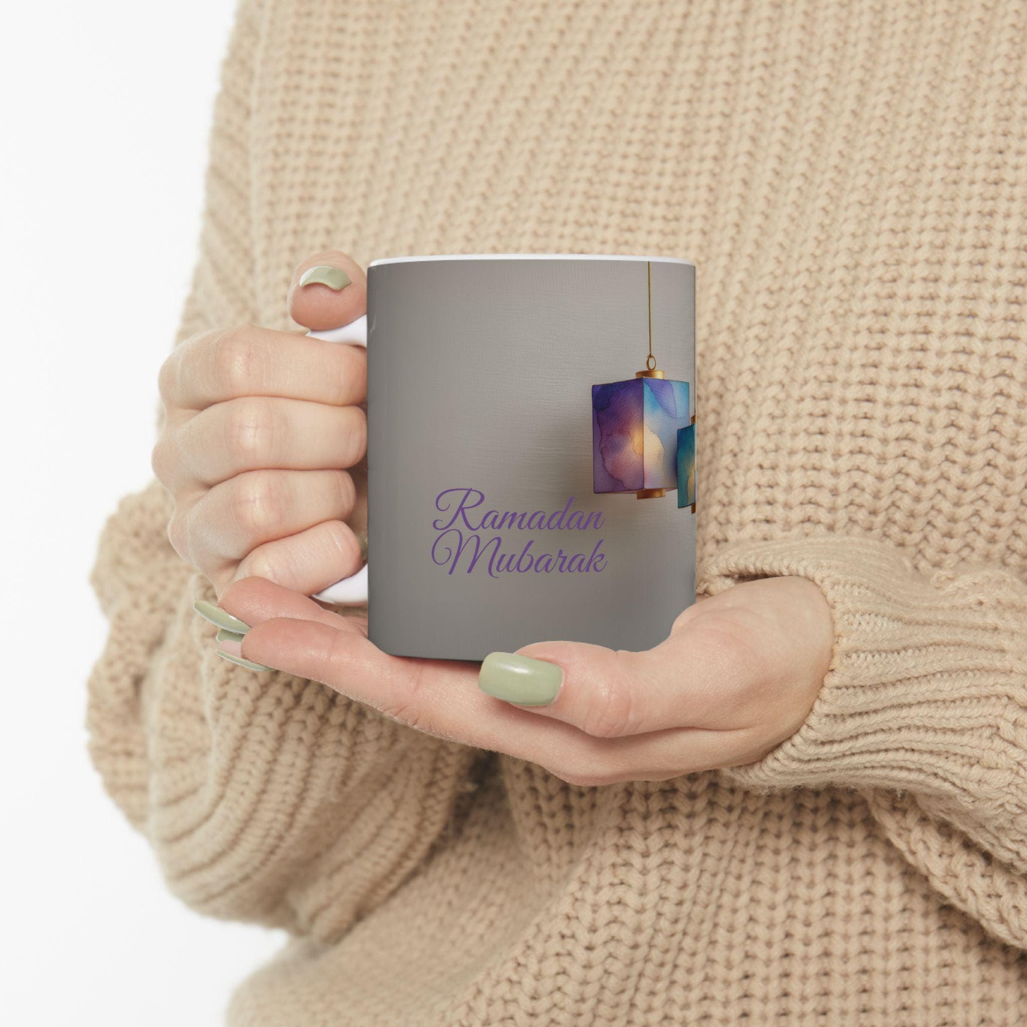Custom Ramadan & Eid Mug, Ceramic Mug Gift, 11oz 15oz Islamic Festive Gift Colorful Coffee Lover Ramzan Personalized Mug Tea Cup Eid ul Fitr