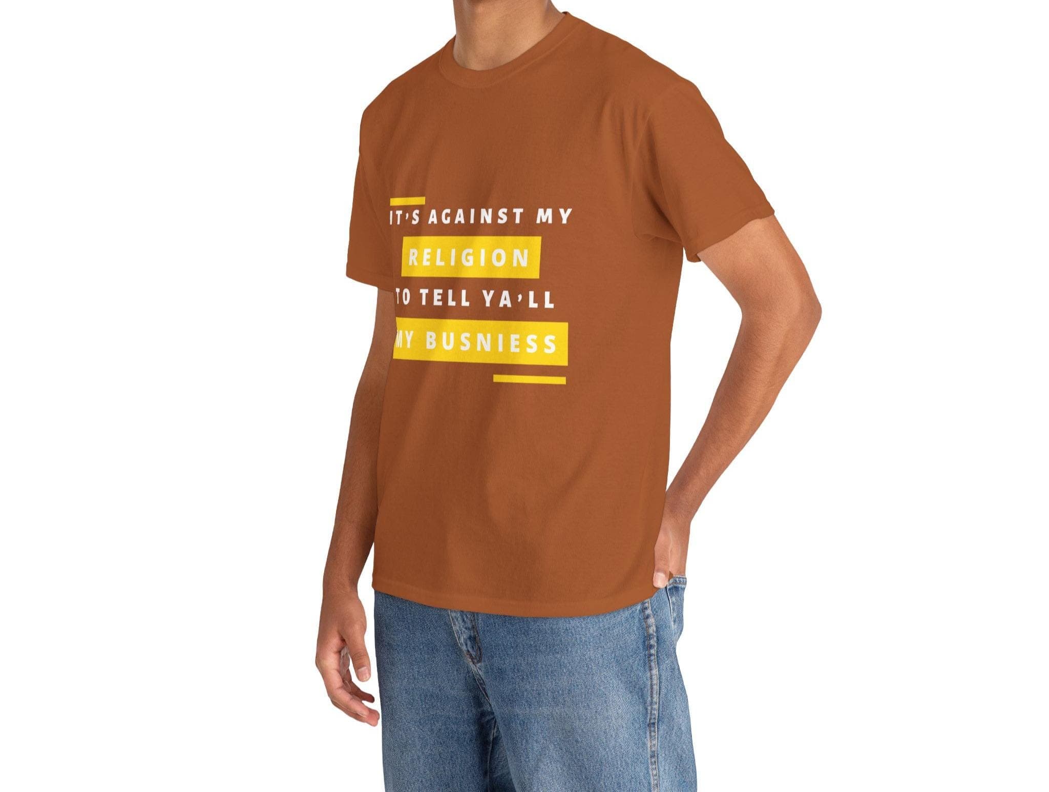 Its against my religion, American Lady in Pakistan Viral Unisex Heavy Cotton Tee, Famous Pakistan Tourism T-shirt Onijah TikTok Meme Funny - image 4