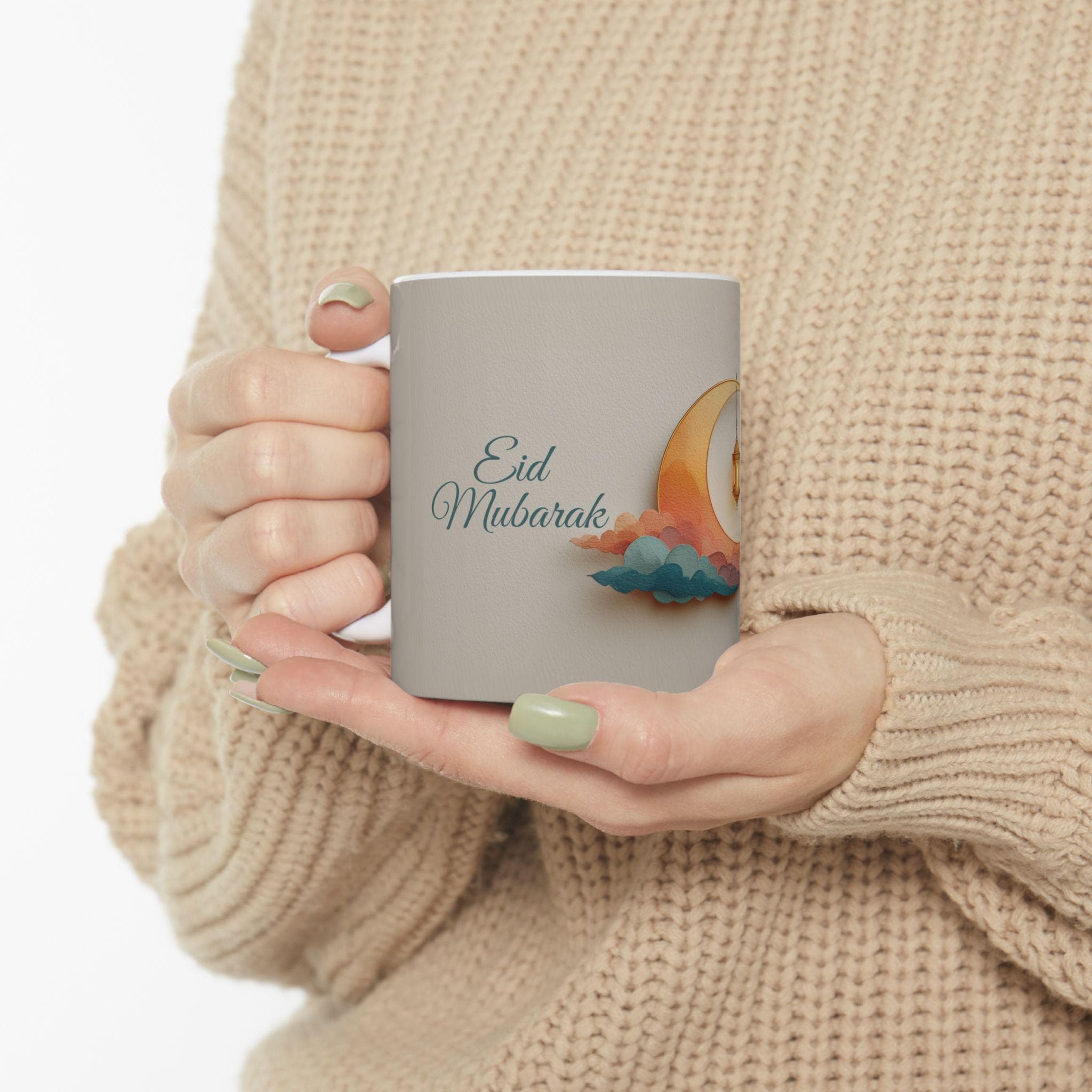 Custom Ramadan & Eid Mug, Ceramic Mug Gift, 11oz 15oz Islamic Festive Gift Colorful Coffee Lover Ramzan Personalized Mug Tea Cup Eid ul Fitr