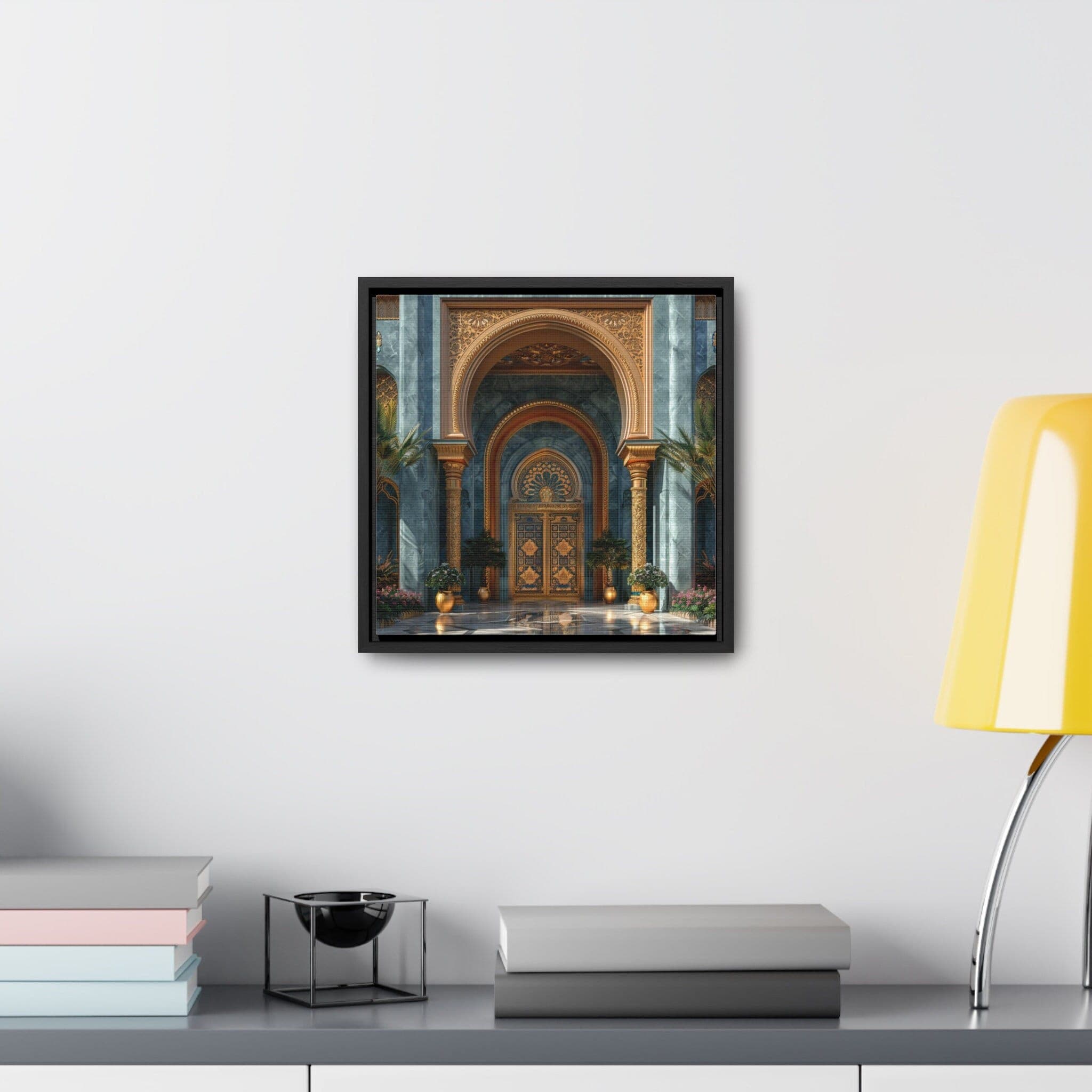 Moroccan Style Palace Art Painting, Digital Download Only, Mughal Morocco Afghan Pakistani Indian Subcontinent Persian Wall Print