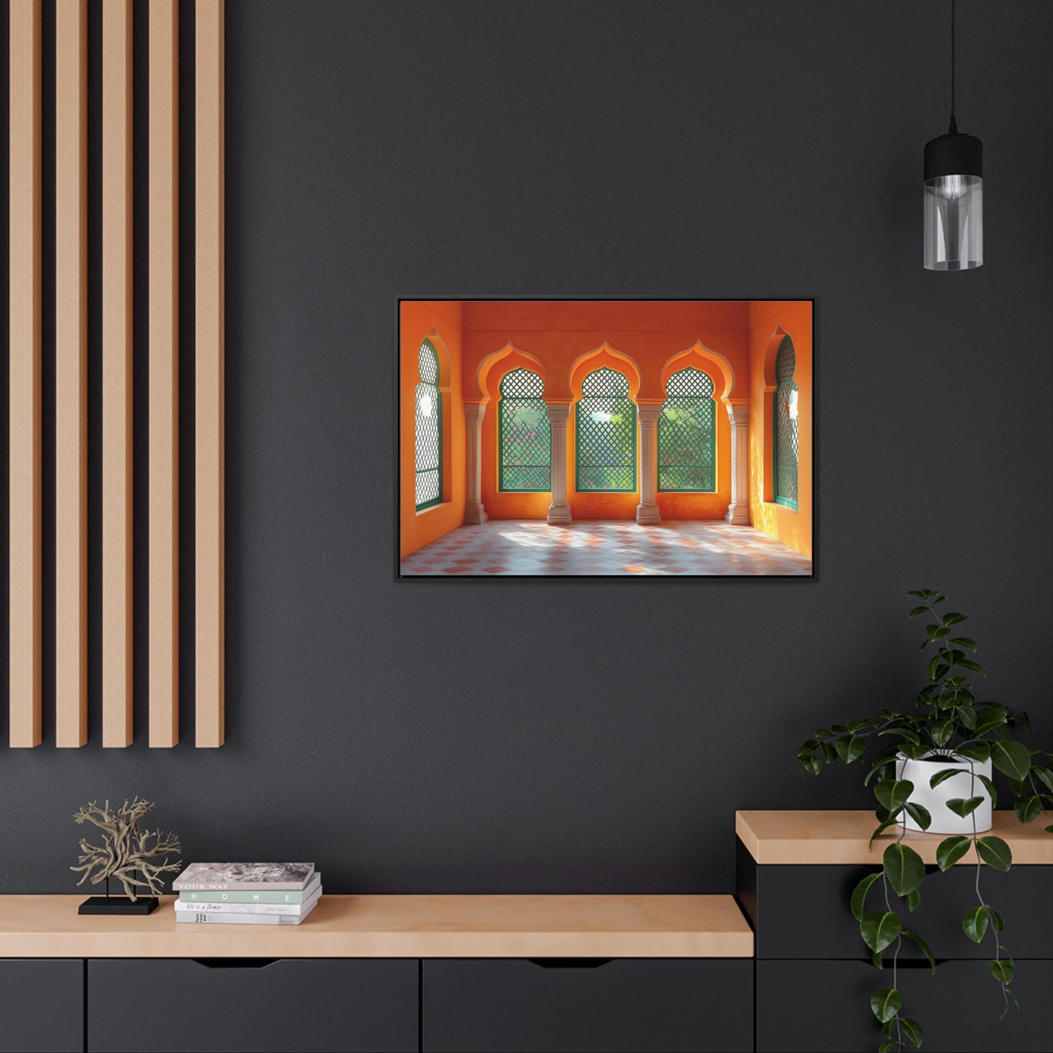 Mughal Style Palace Digital Print Art Painting Afghan Pakistani Indian Subcontinent Persian Poster Islamic decor Lahore Pichwai Arch Riwaj - image 4