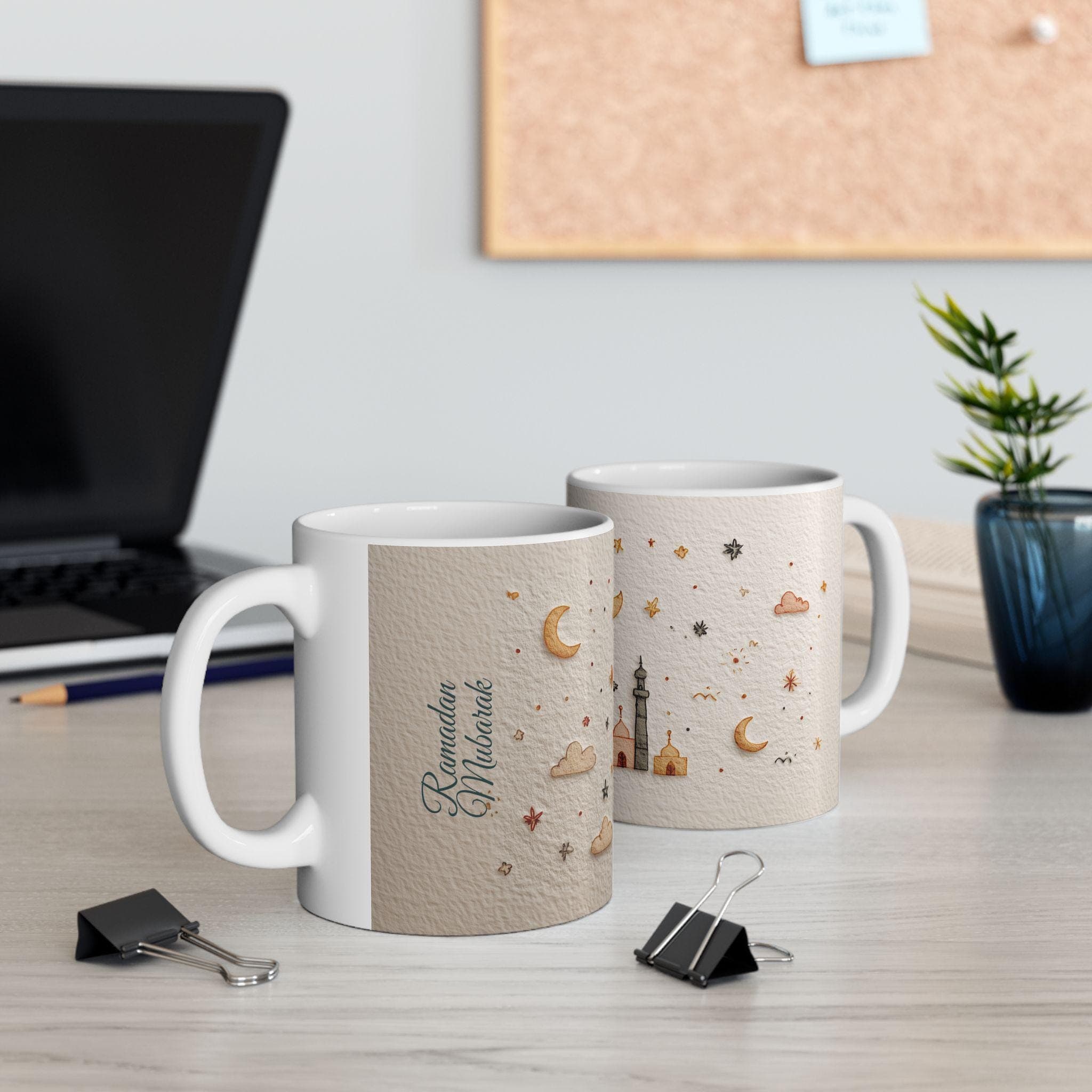 Custom Ramadan & Eid Mug, Ceramic Mug Gift, 11oz 15oz Islamic Festive Gift Colorful Coffee Lover Ramzan Personalized Mug Tea Cup Eid ul Fitr