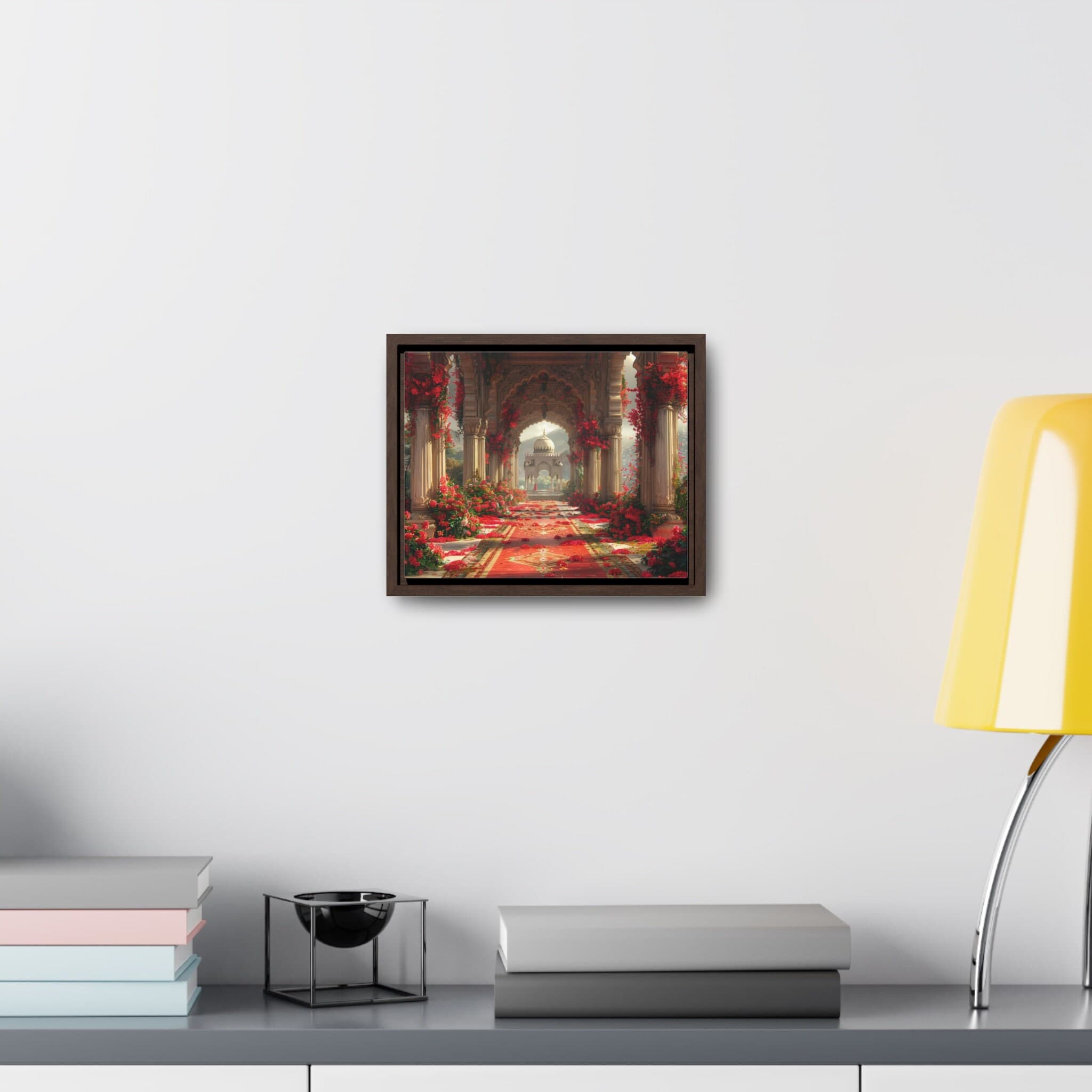 Persian Palace Mughal Art - Digital Download Only - Pakistani Indian Subcontinent Persian Palace Oil Painting, Mughal Style Art - image 3