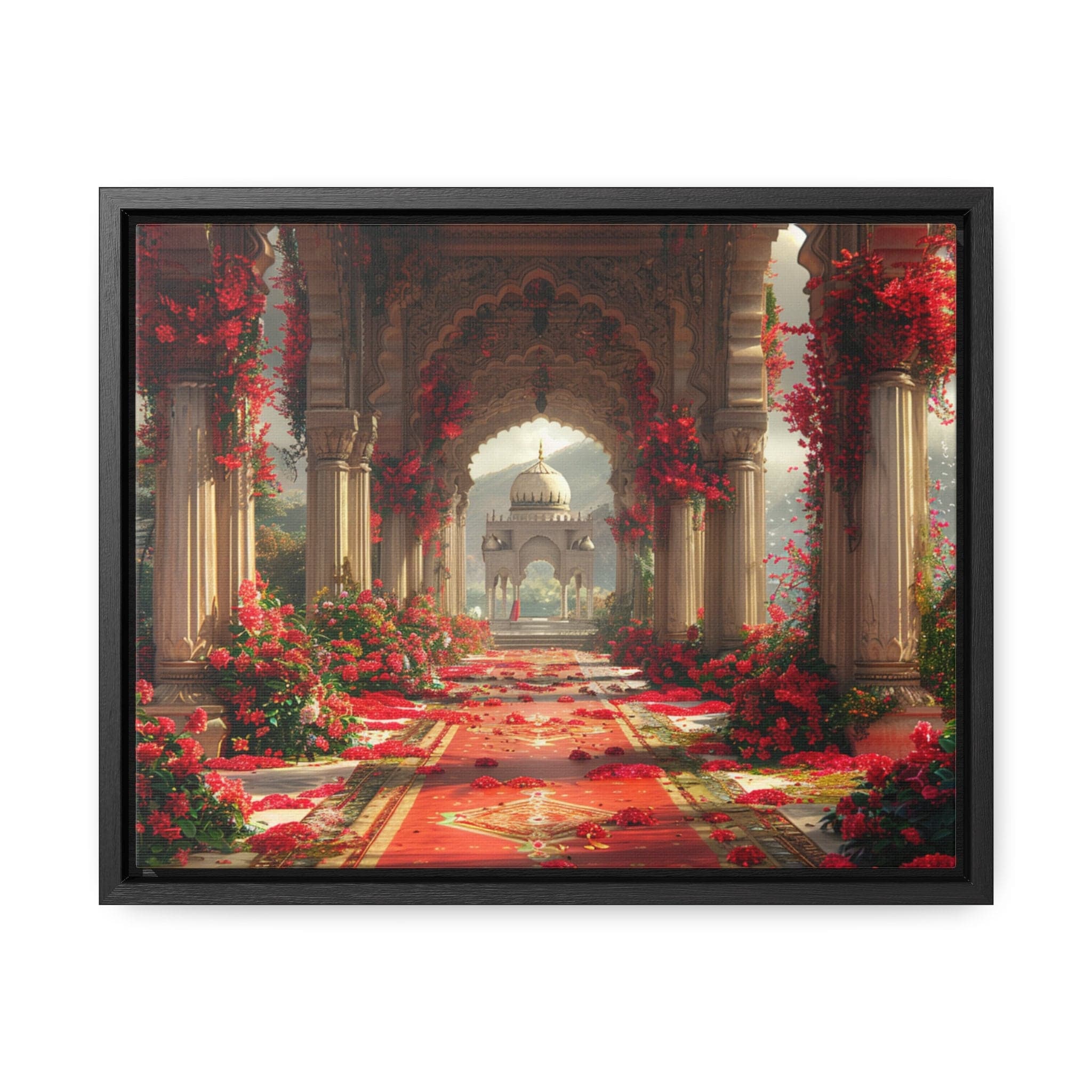 Persian Palace Mughal Art - Digital Download Only - Pakistani Indian Subcontinent Persian Palace Oil Painting, Mughal Style Art - image 5