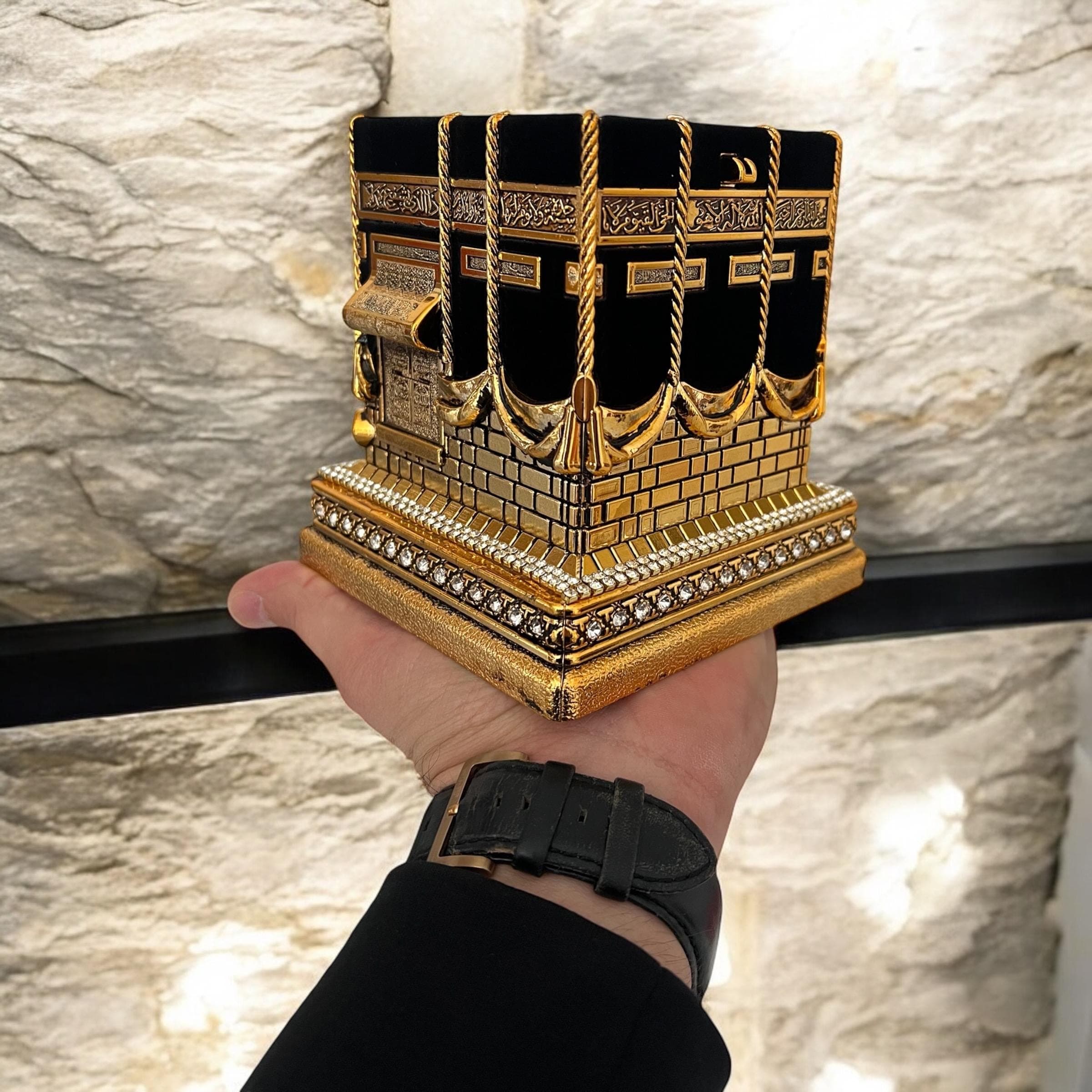 Lux Kaaba Figurine: Islamic Home Decor, Hajj, Umrah, Islamic Gift - image 4