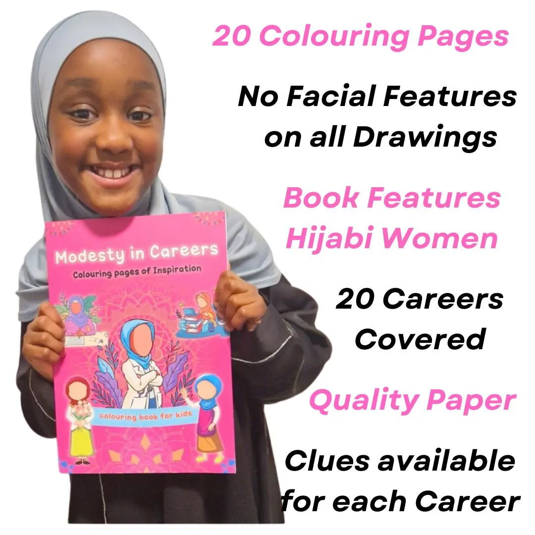 Muslim Women in Careers Coloring Book – Eid Ramadan Gift - image 2