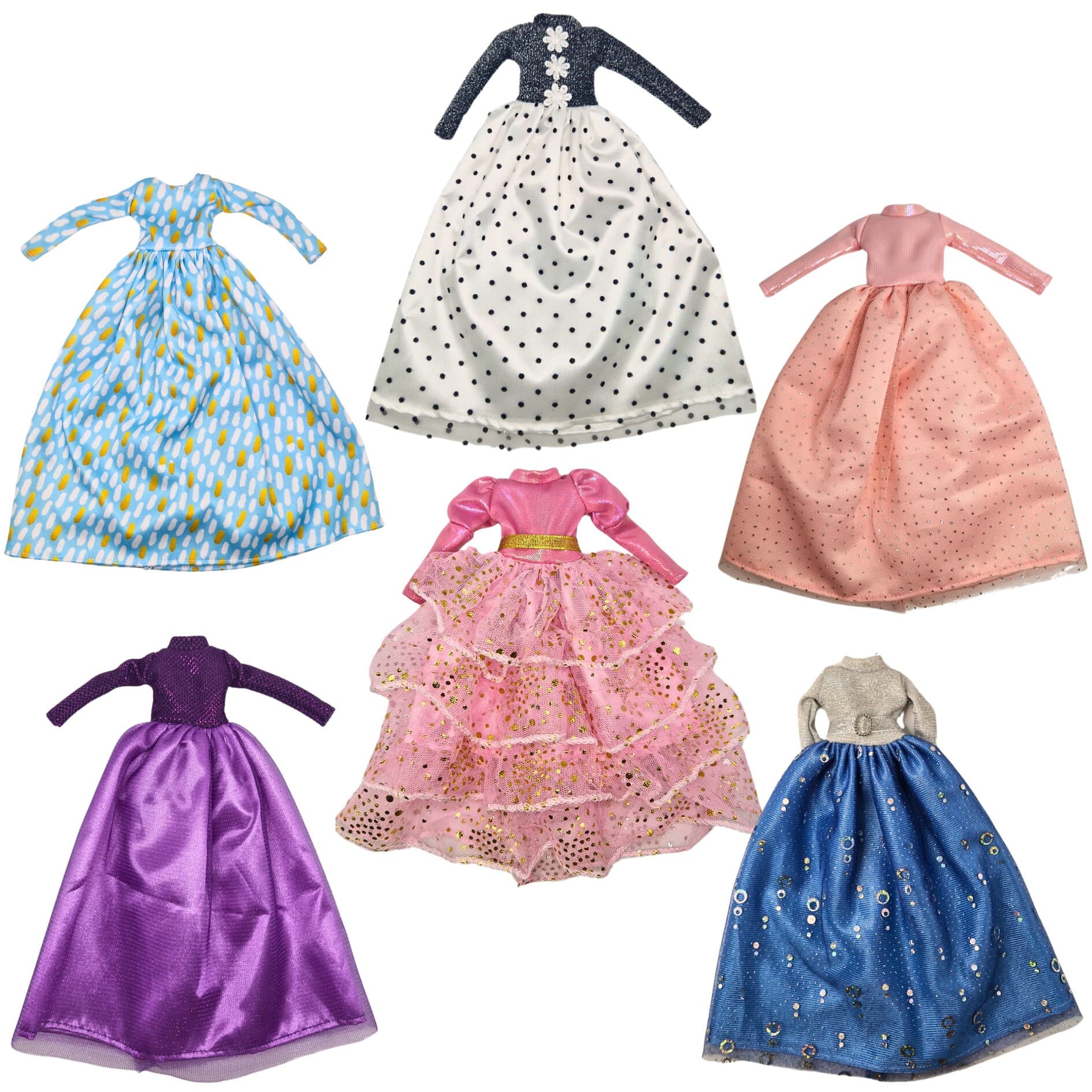 Princess Fashion Set - Modest dresses with Hijabs fits 11.5" Dolls - image 4