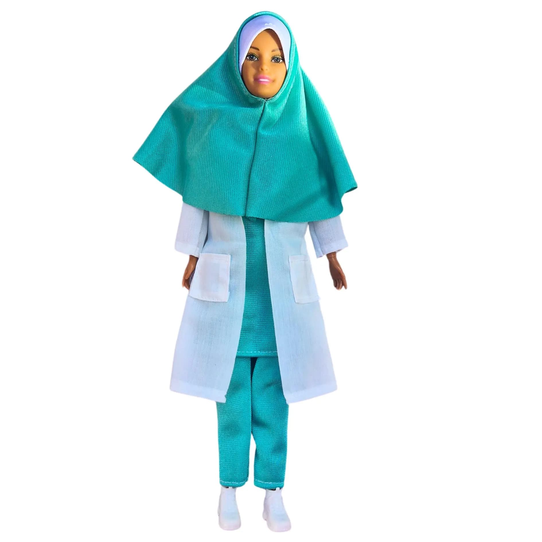 Jannah Doctor Doll Set – Islamic Toys, Hijab Outfit - image 3