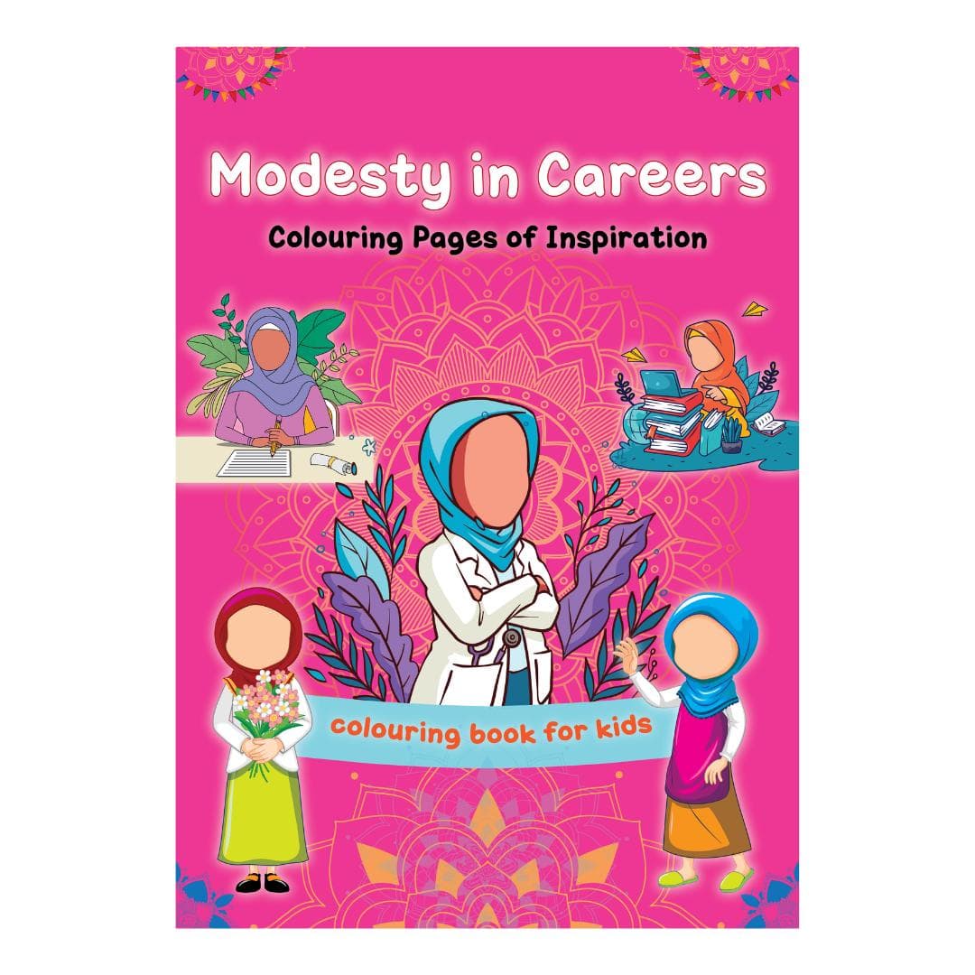 Muslim Women in Careers Coloring Book – Eid Ramadan Gift