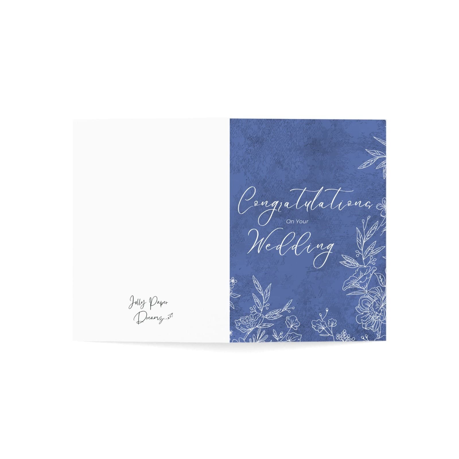 Wedding Card, Congrats Card, Floral Design - image 3