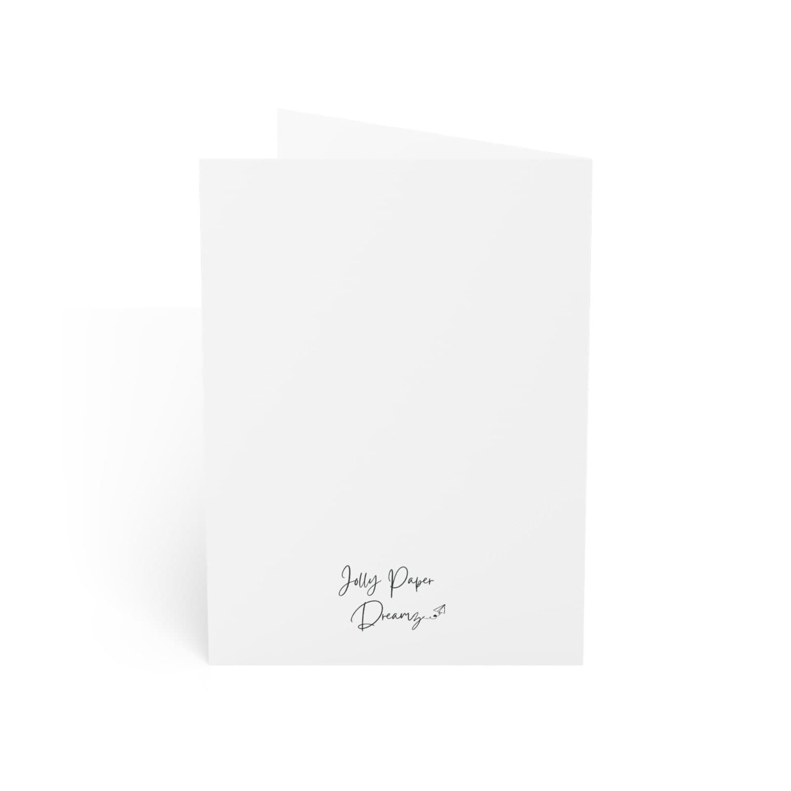 Abstract Happy Birthday Card: Modern Design, Blank Inside - image 5